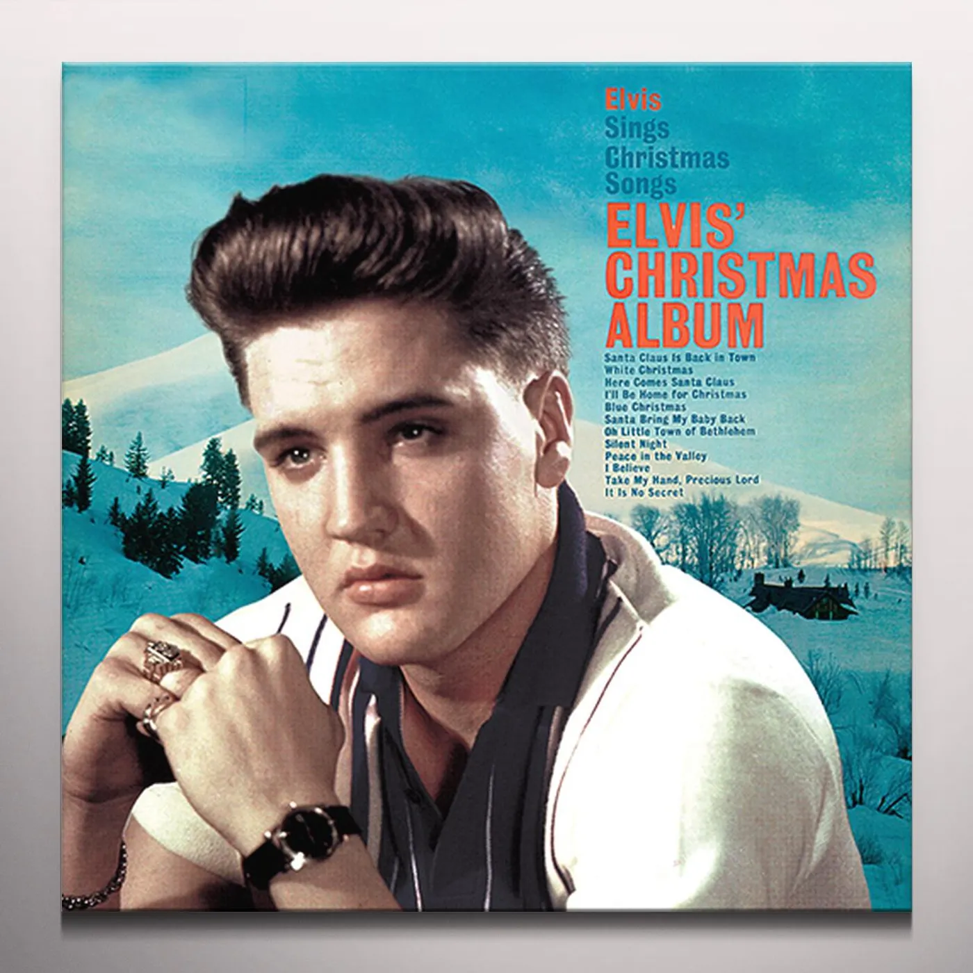 Elvis Presley' CHRISTMAS ALBUM Vinyl Record - Limited Edition, 180 Gram Pressing, White Vinyl