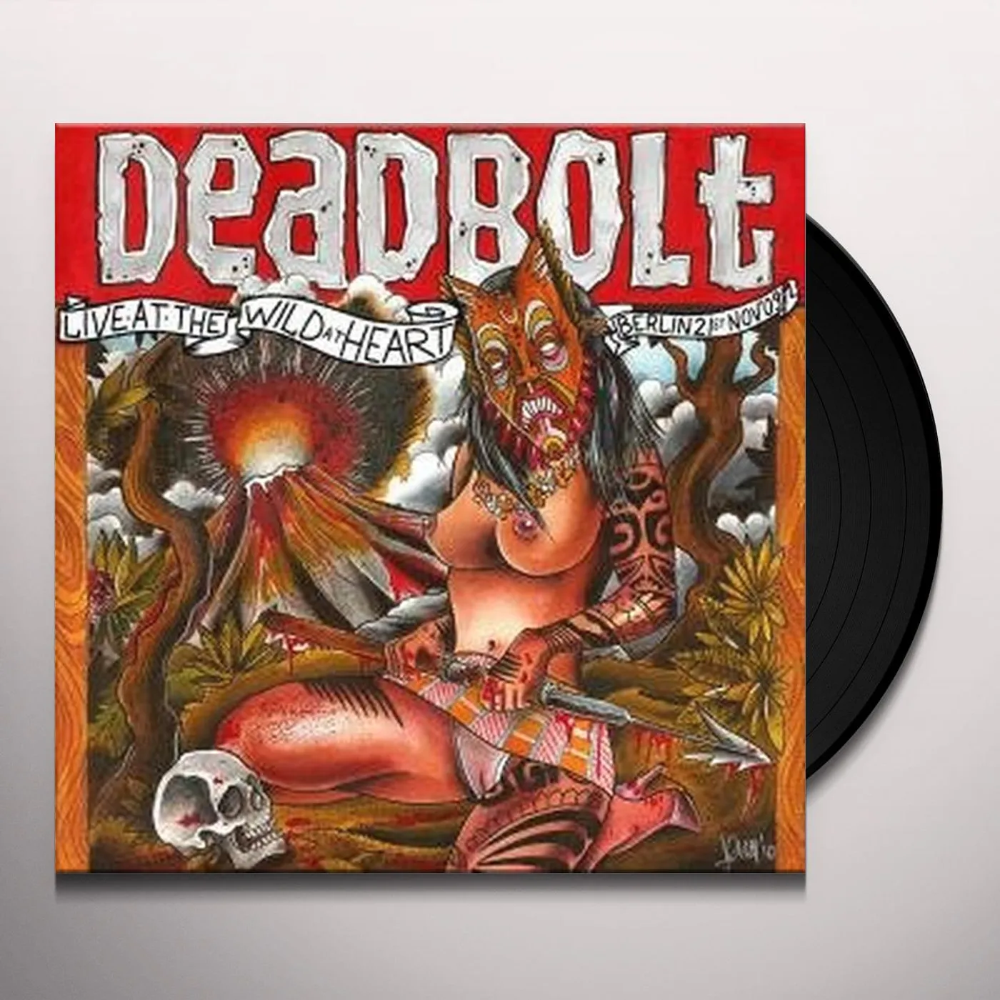 Deadbolt LIVE IN BERLIN AT WILD AT HEART 21ST NOVEMBER 2009 Vinyl Record