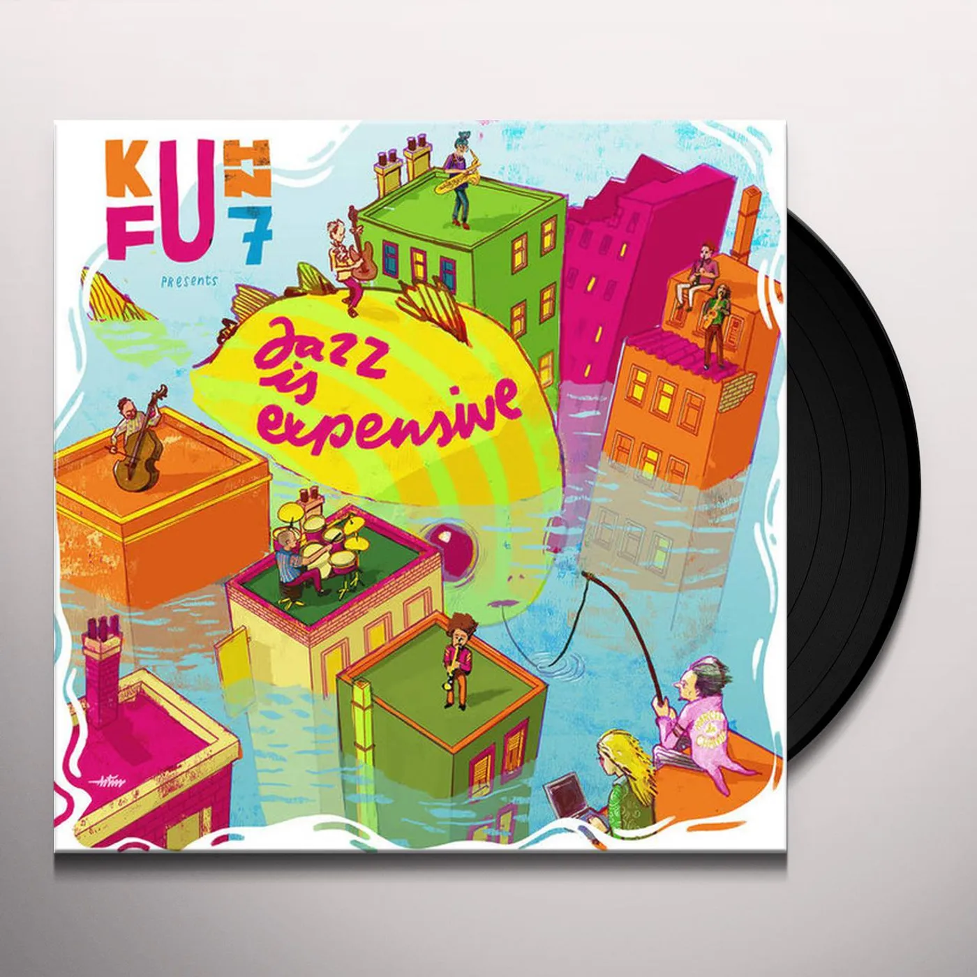KUHN FU Jazz is Expensive Vinyl Record