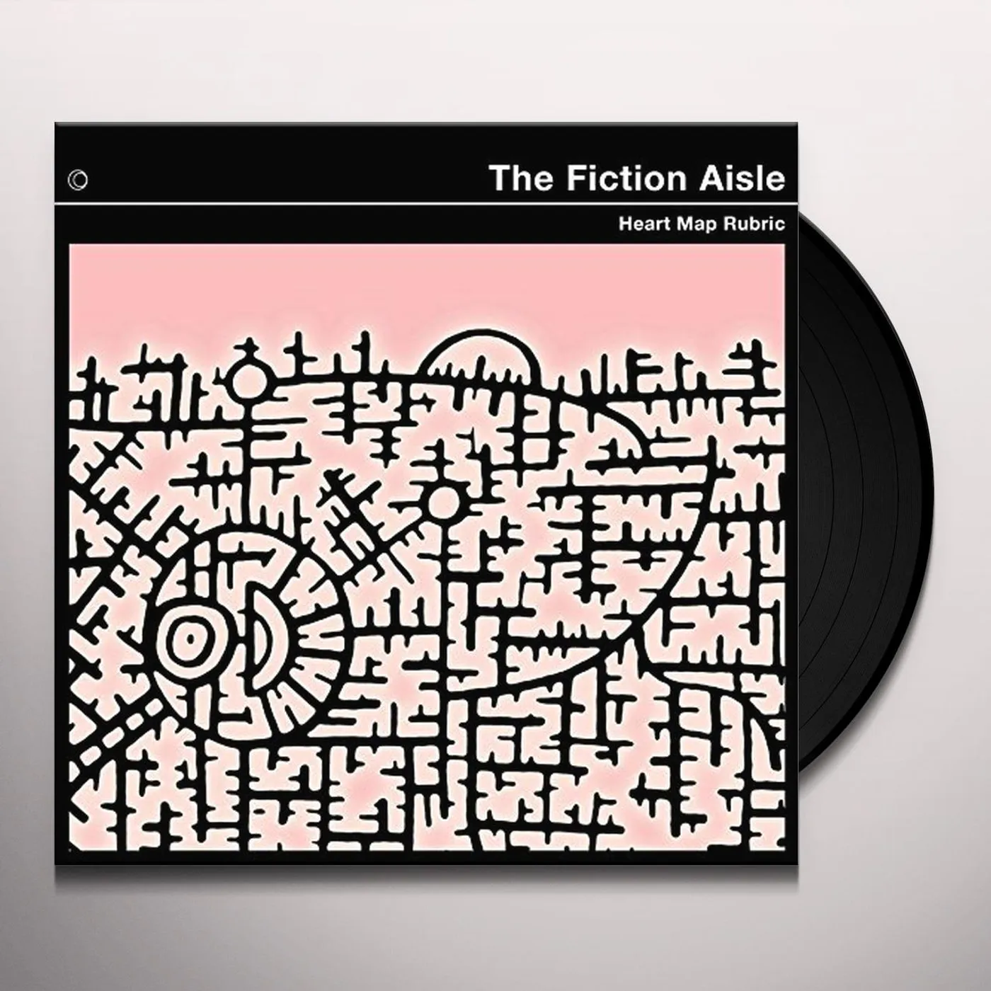 The Fiction Aisle Heart Map Rubric Vinyl Record