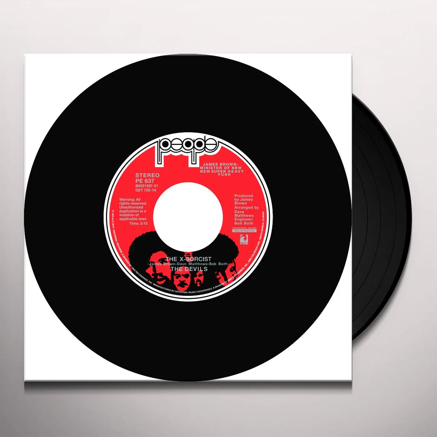 DEVILS X-SORCIST / HIP HUG-HER Vinyl Record