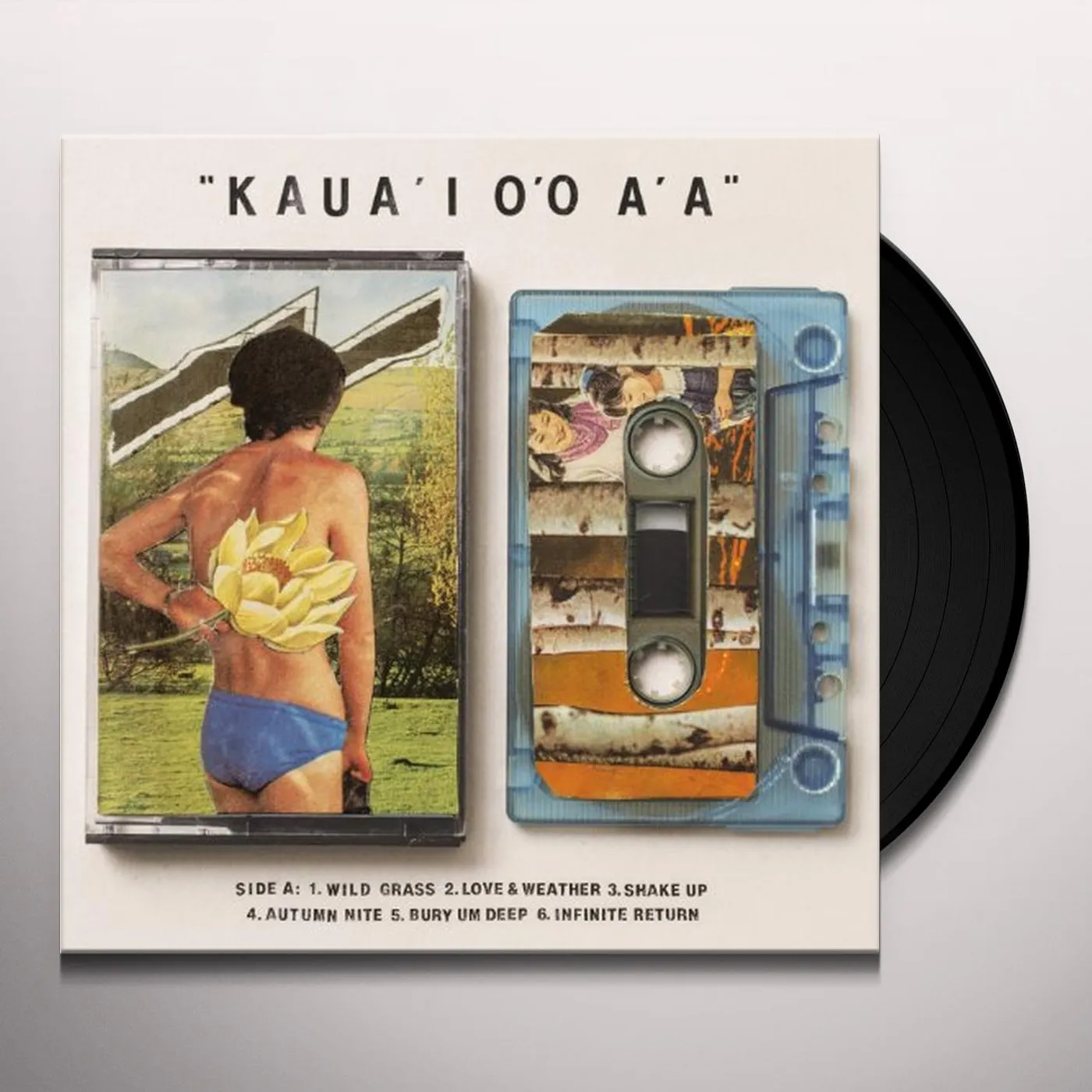 Gentle Friendly KAUA'I O'O A'A Vinyl Record