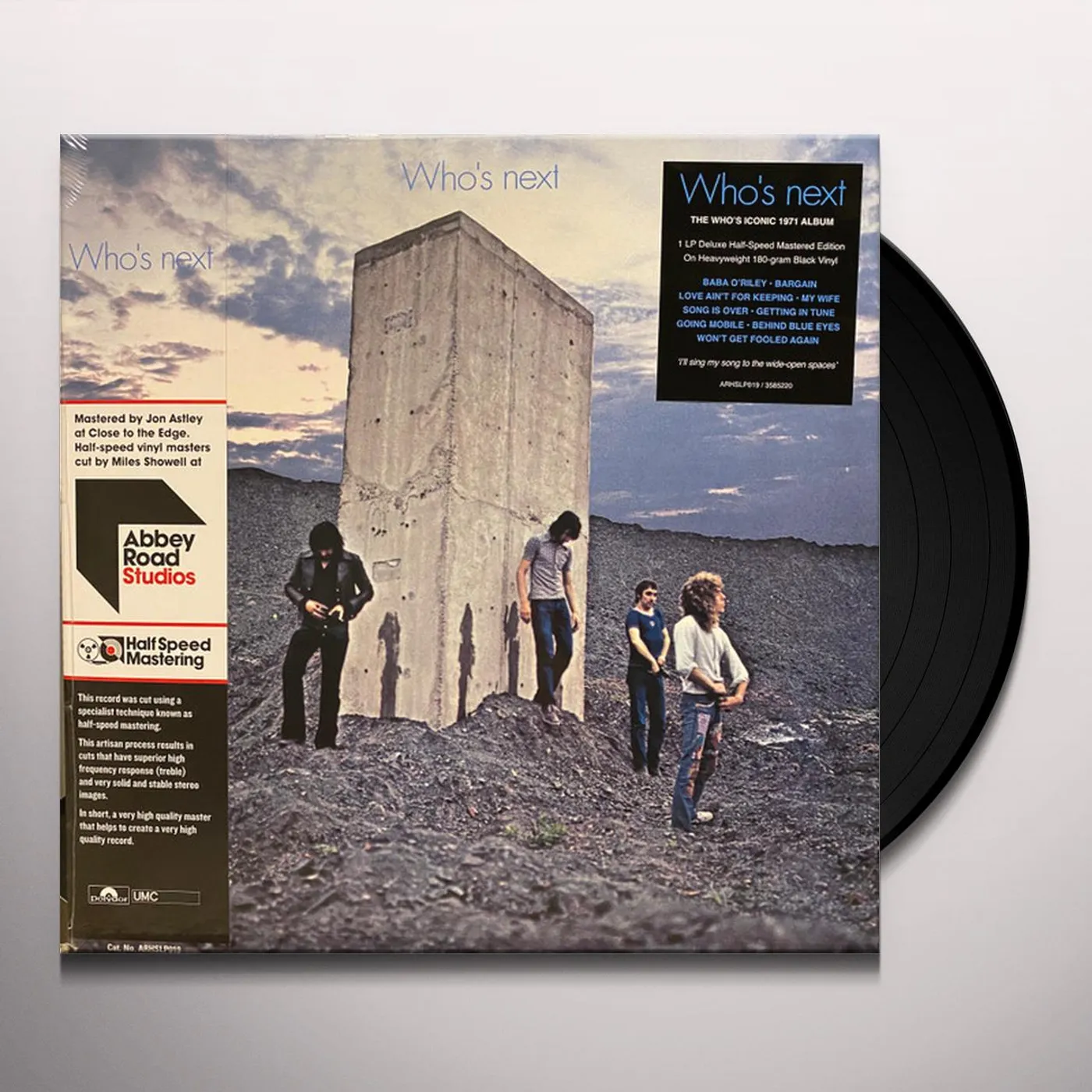 The Who'S NEXT (REMASTERED ORIGINAL ALBUM) (HALF-SPEED VINYL) Vinyl Record