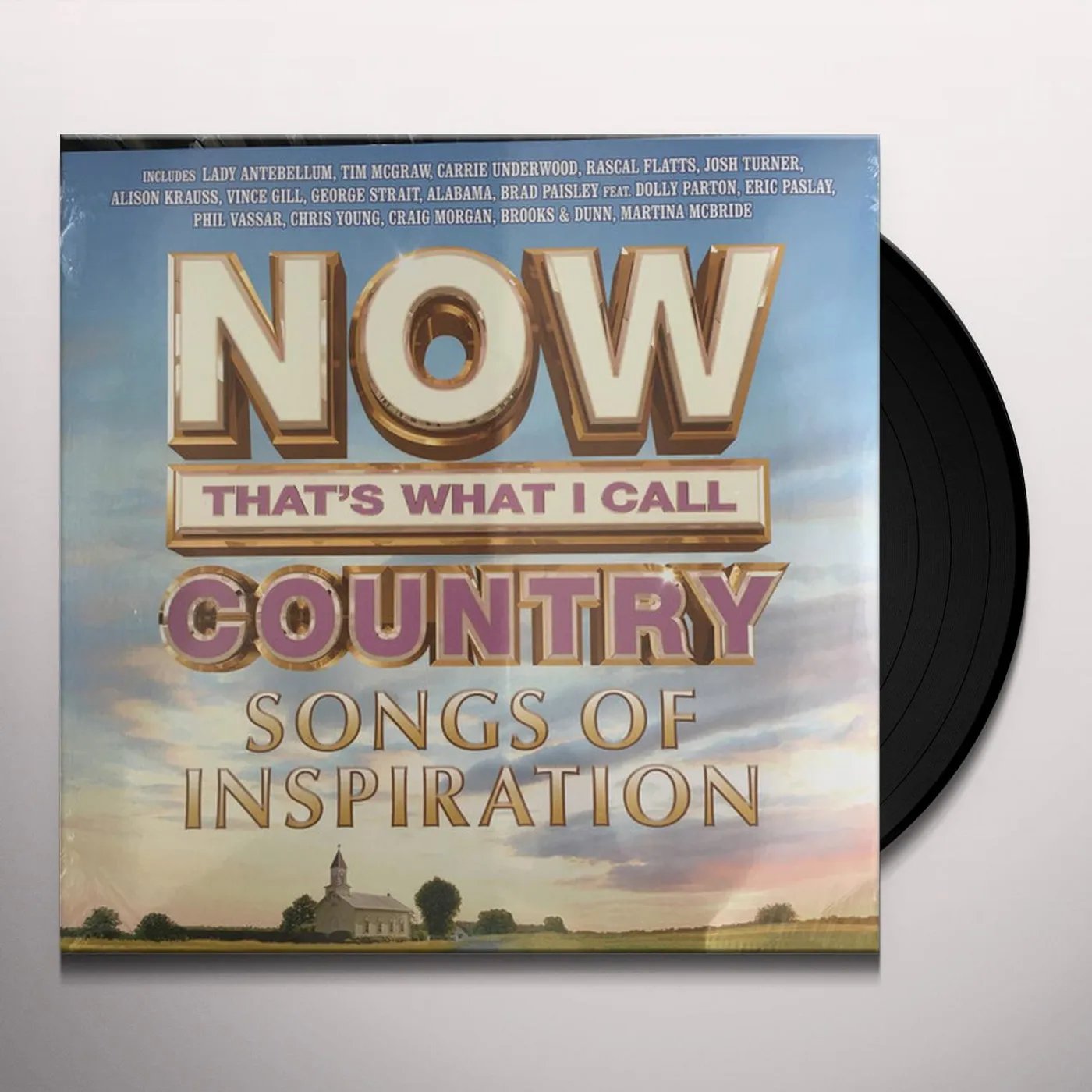 NOW COUNTRY: SONGS OF INSPIRATION / VARIOUS Vinyl Record