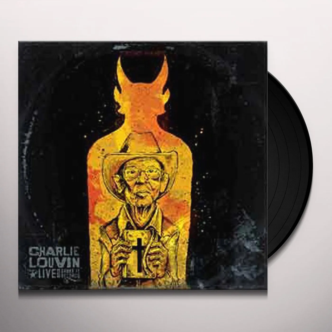 Charlie Louvin Live At Shake It Records Vinyl Record