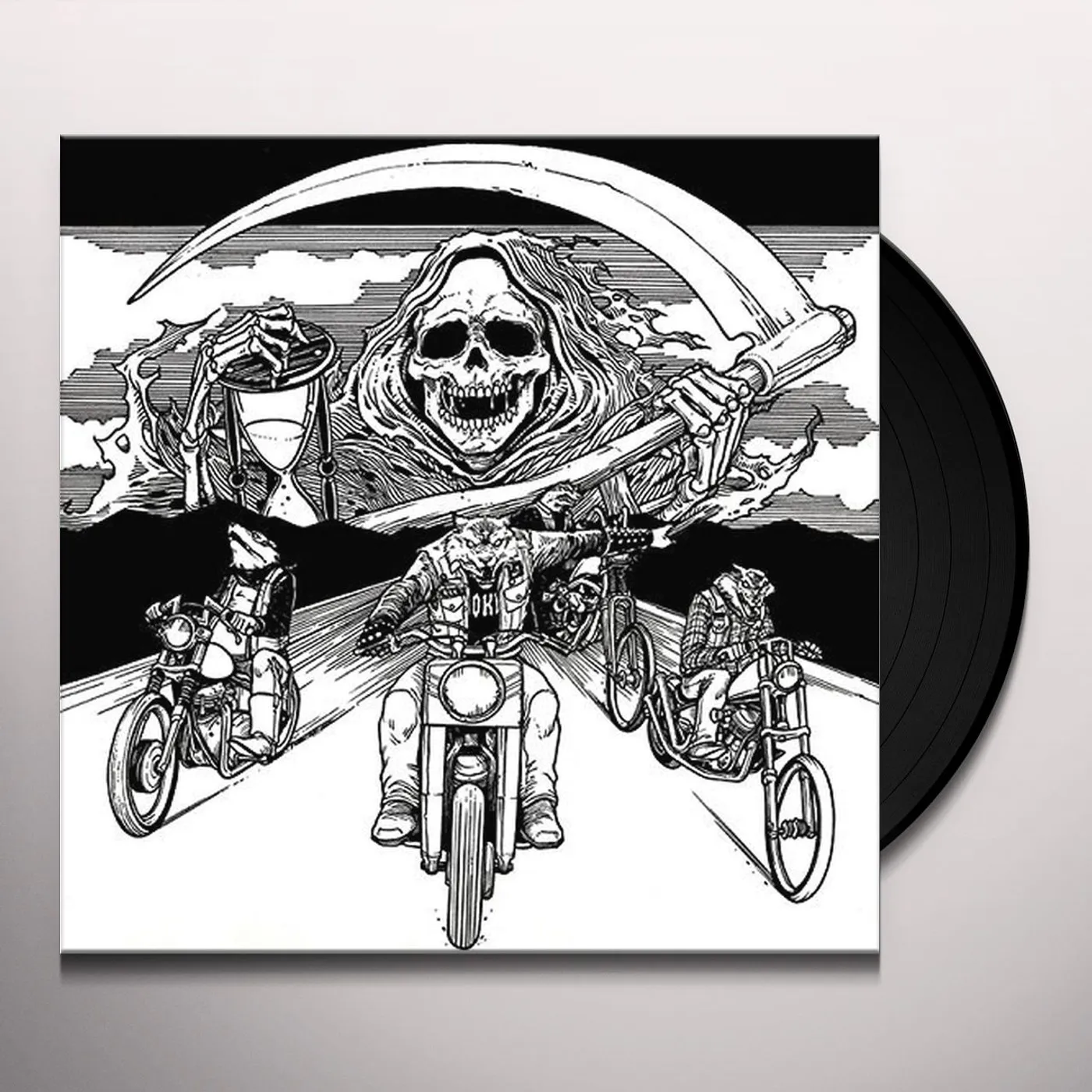 Speedwolf RIDE WITH DEATH Vinyl Record