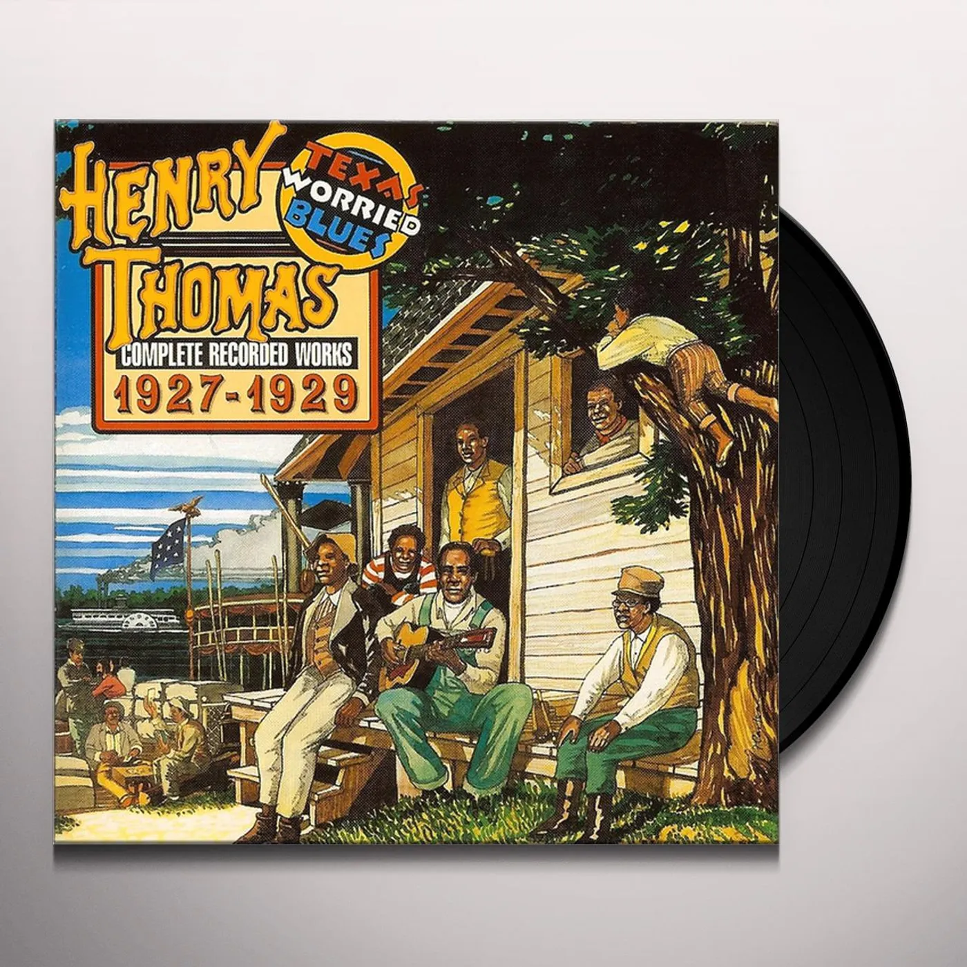 Henry Thomas TEXAS WORRIED BLUES (COMPLETE RECORDED WORKS 1927 Vinyl Record