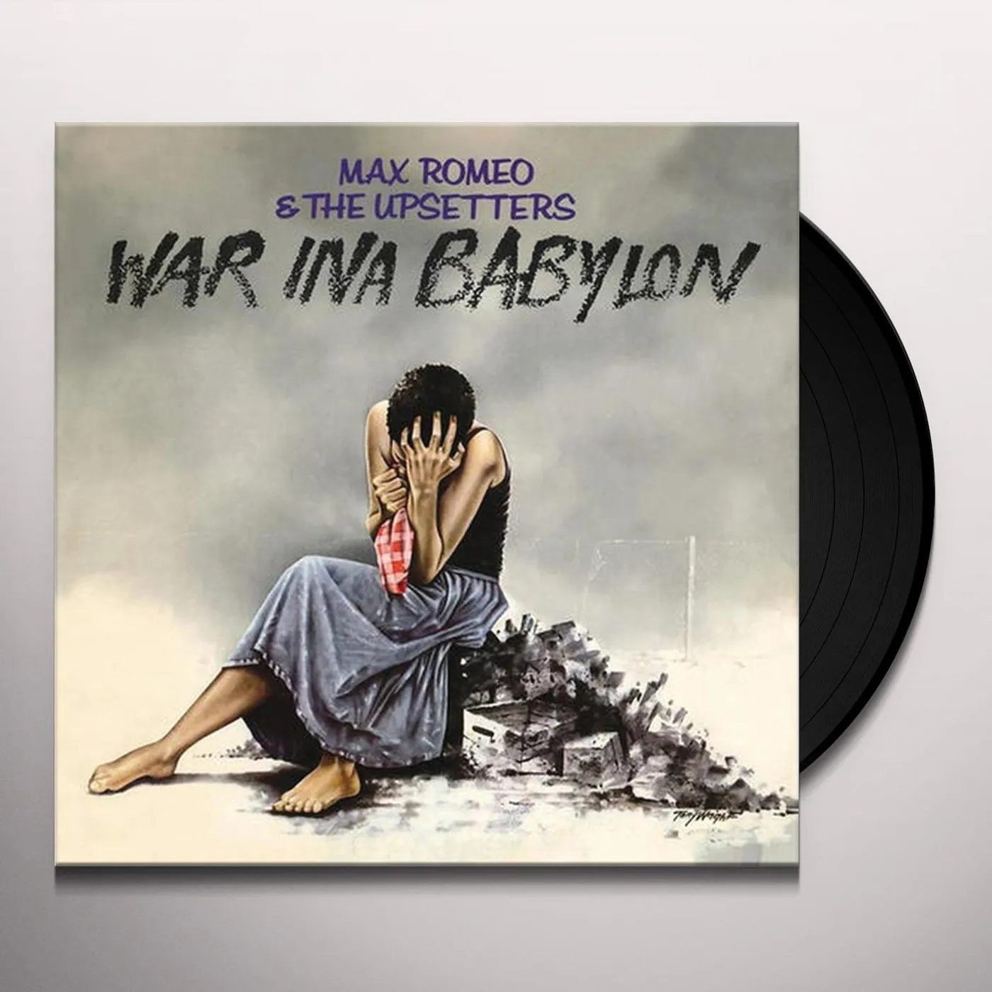 Max Romeo & The Upsetters WAR INA BABYLON (TRANSLUCENT RED