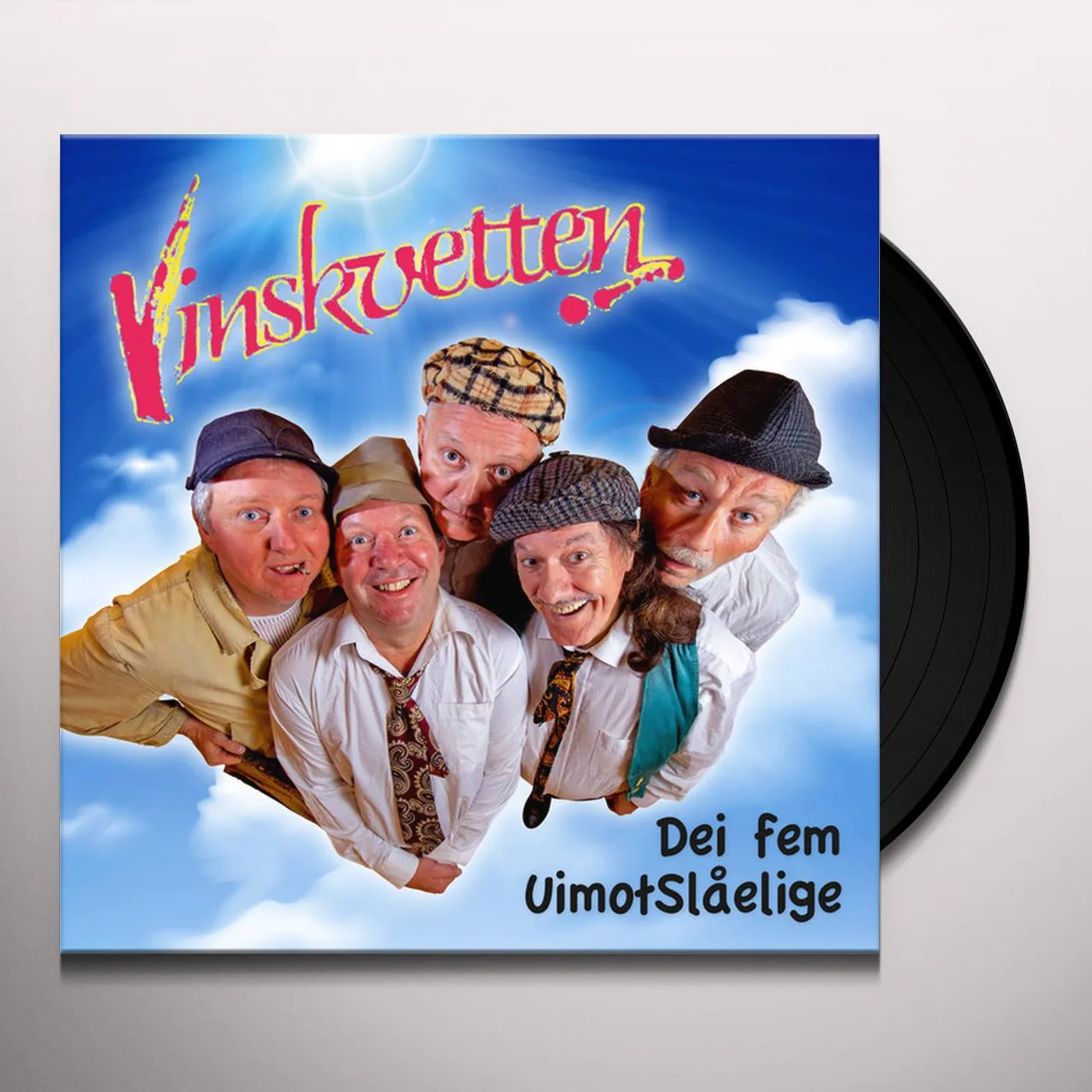 Vinskvetten DEI FEM UIMOTSLAELIGE Vinyl Record