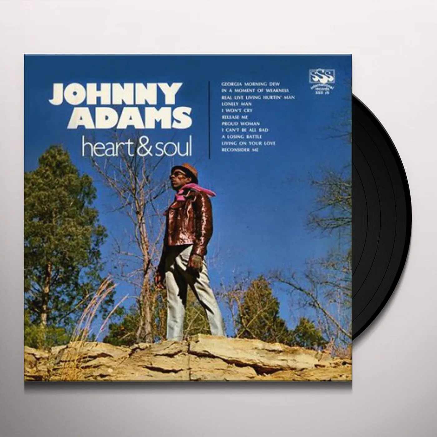 Johnny Adams Heart & Soul Vinyl Record
