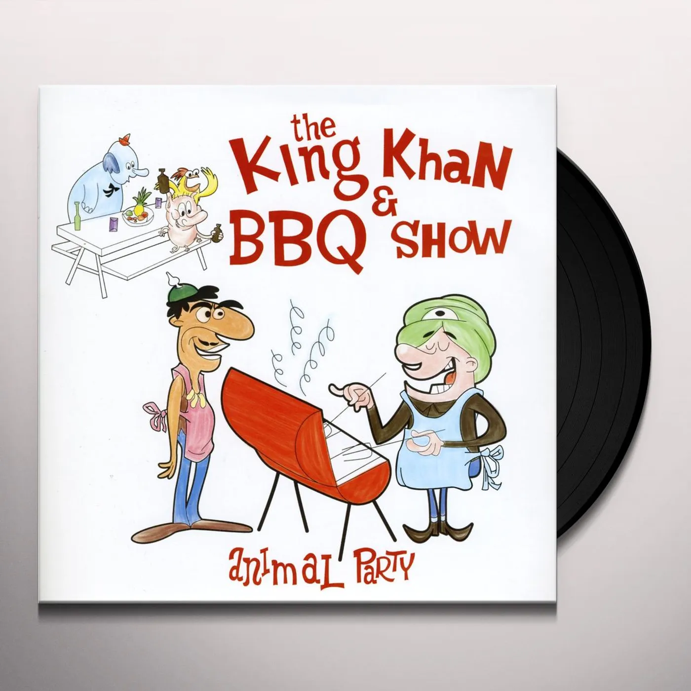 The King Khan & BBQ Show Animal Party Vinyl Record