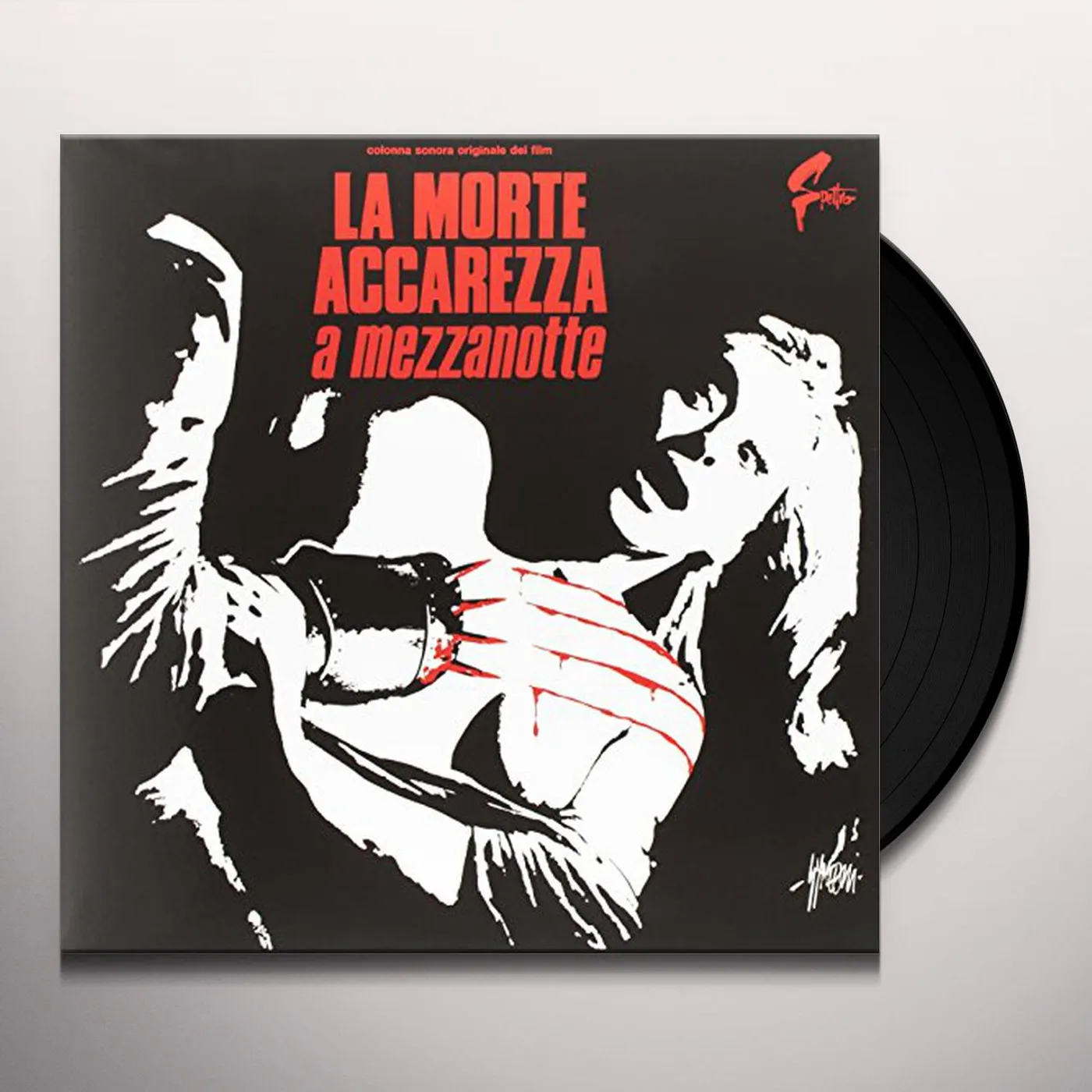 Gianni Ferrio La Morte Accarezza A Mezzanotte Vinyl Record