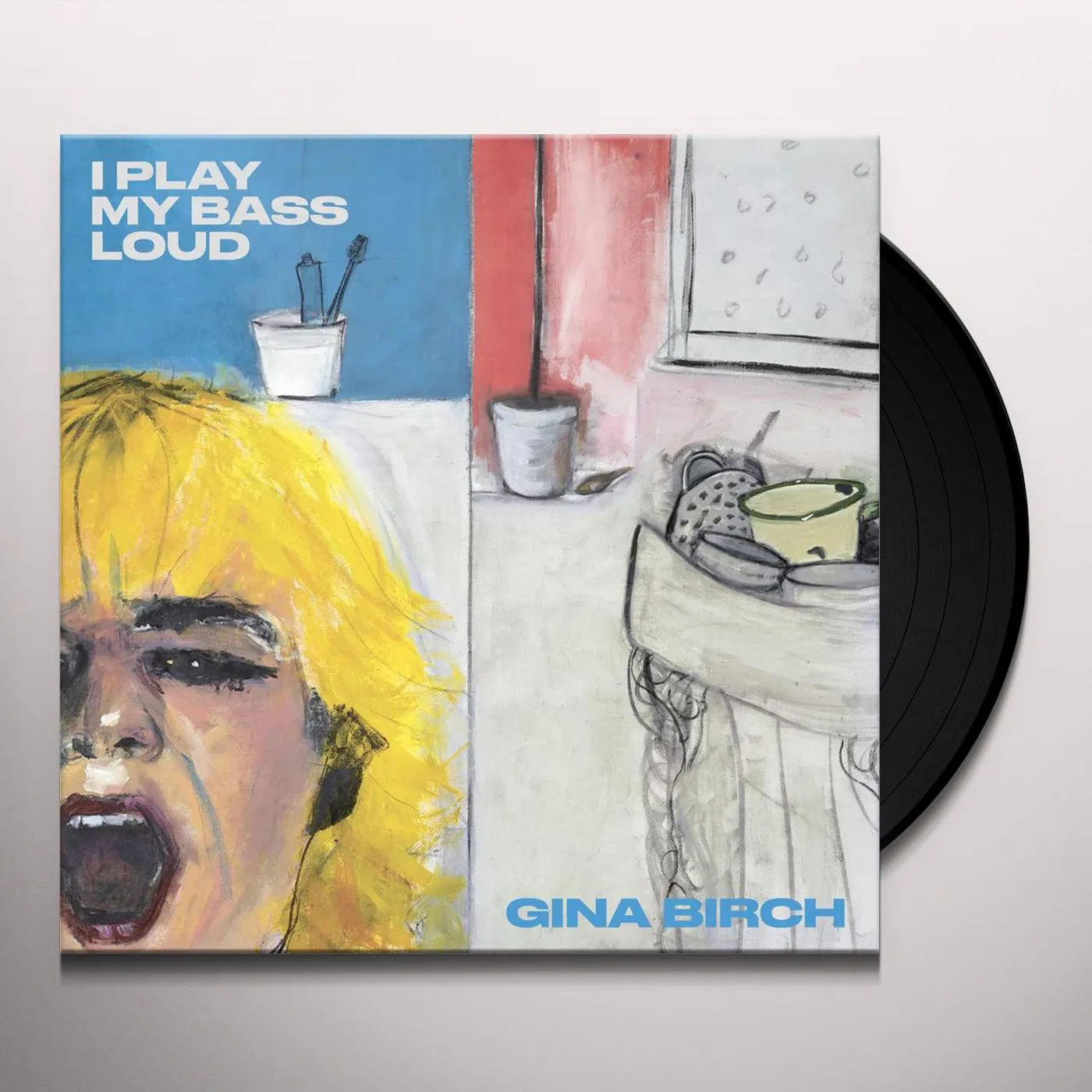 Gina Birch I Play My Bass Loud Vinyl Record