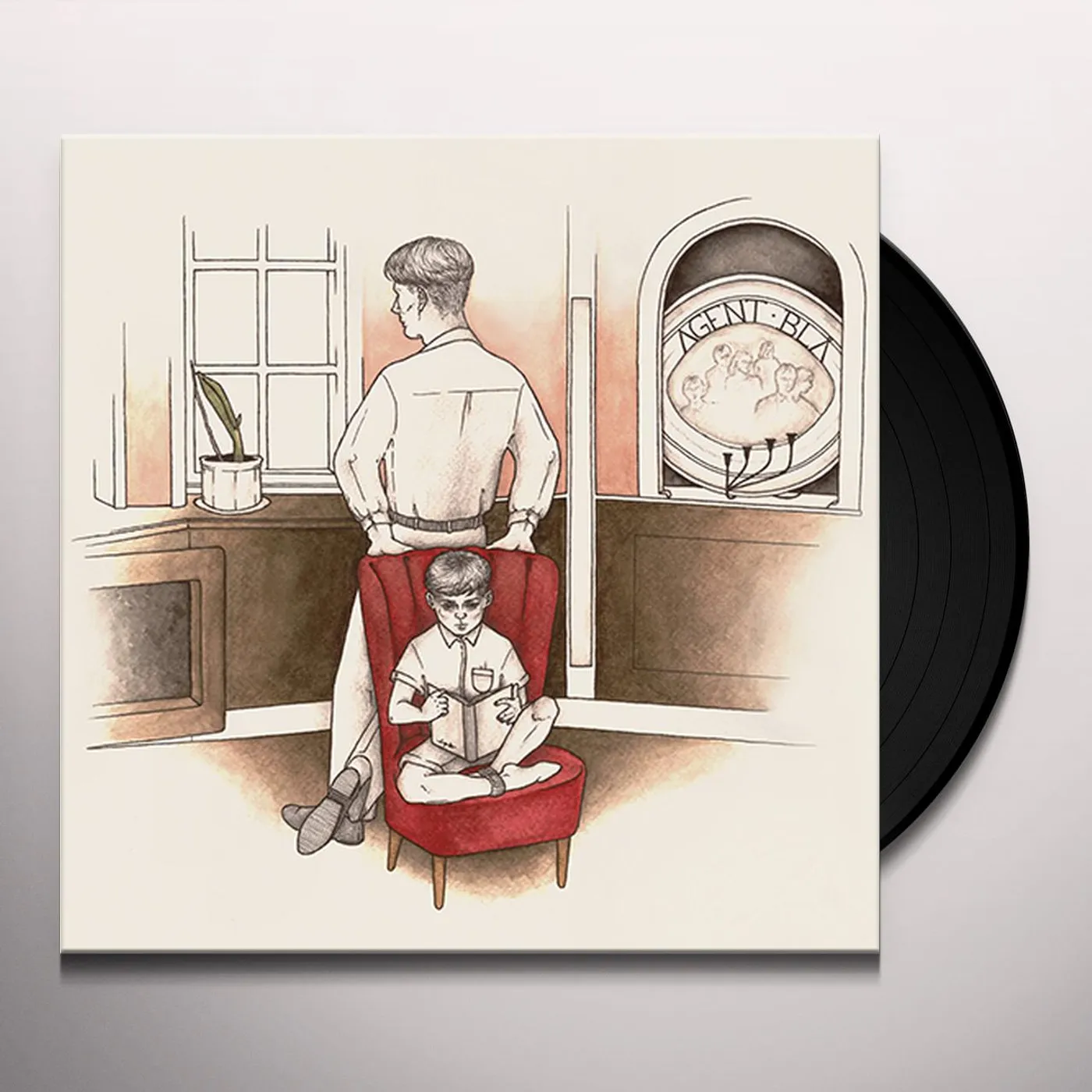 Agent blå MORNING THOUGHTS Vinyl Record