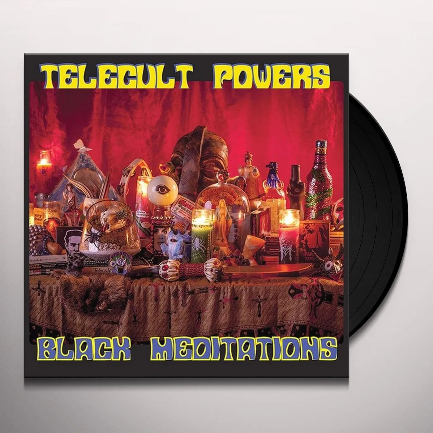 Telecult Powers BLACK MEDITATIONS Vinyl Record - UK Release