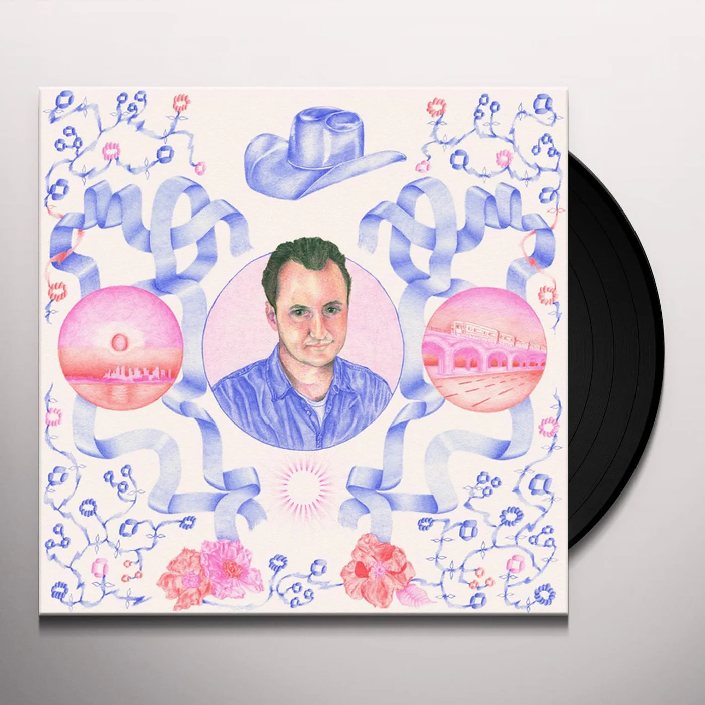 Dougie Poole FREELANCER'S BLUES Vinyl Record