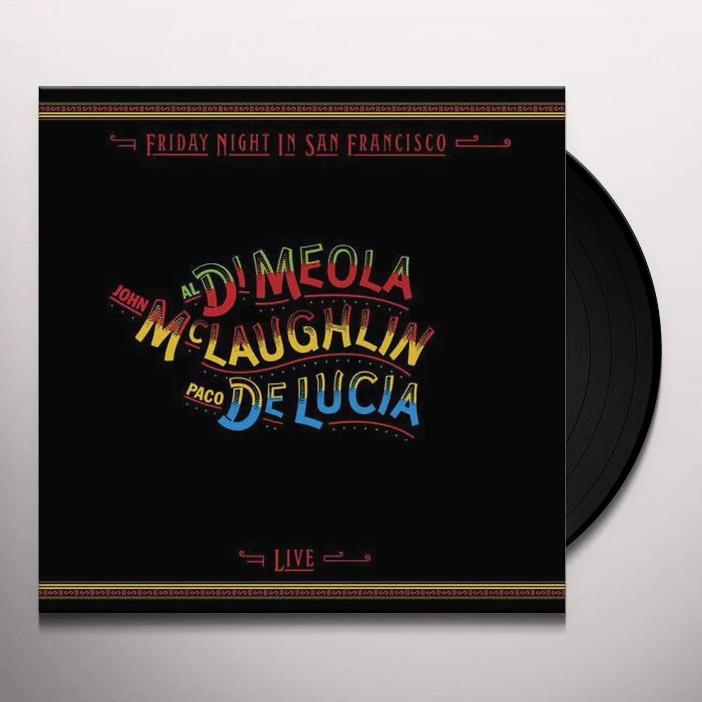 Al Di Meola & John Mclaughlin Friday Night In San Francisco Vinyl Record