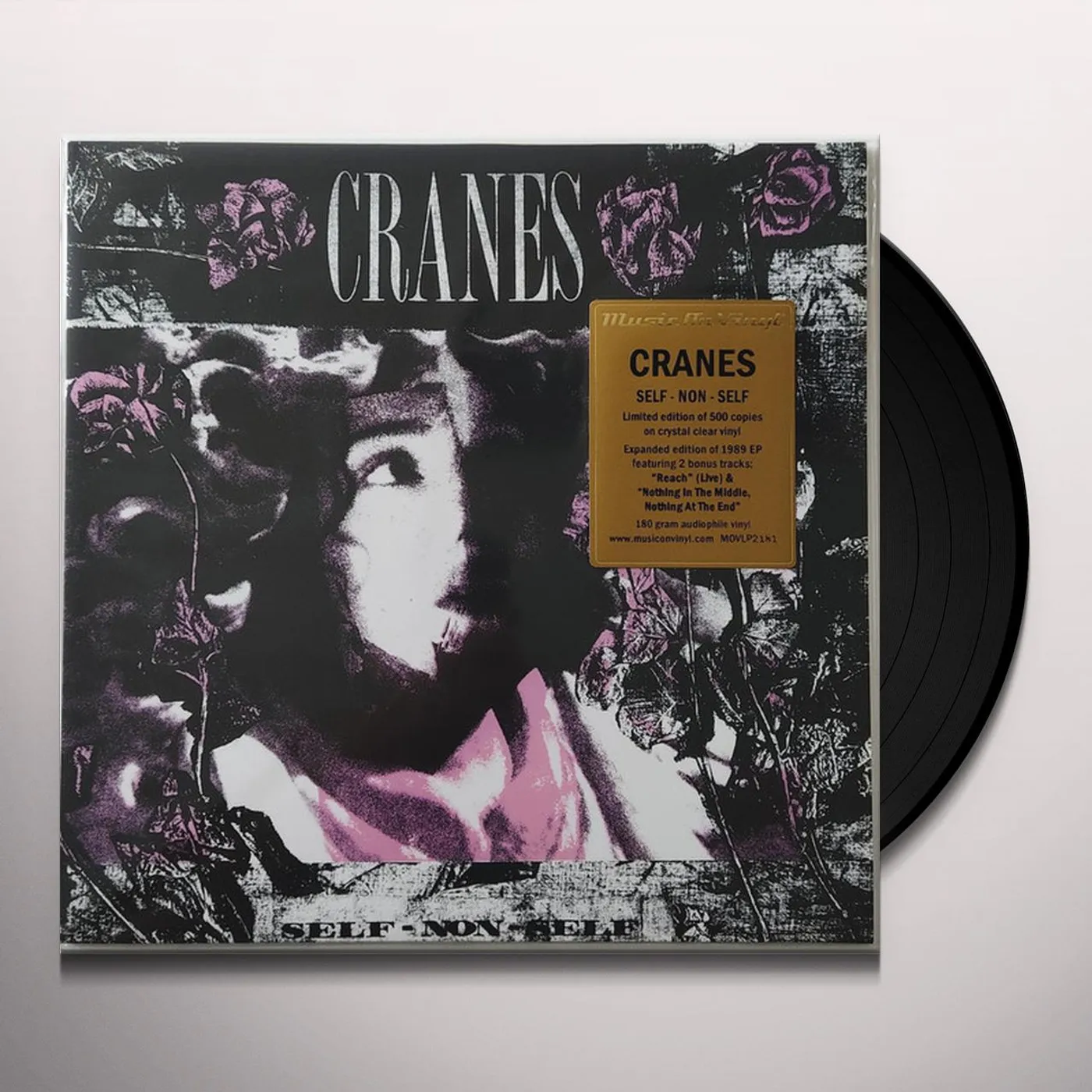 Cranes SELF NON-SELF (EXPANDED/CRYSTAL CLEAR VINYL) Vinyl Record