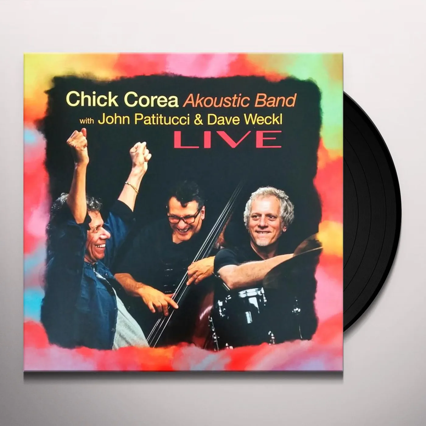 Chick Corea Akoustic Band Live Vinyl Record