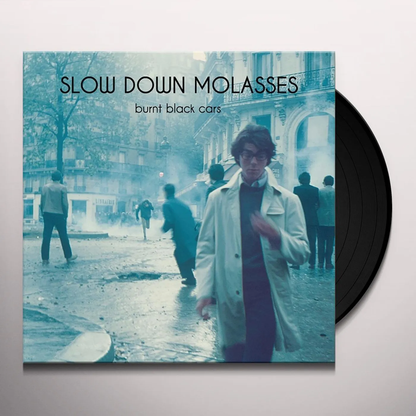 Slow Down, Molasses Burnt Black Cars Vinyl Record