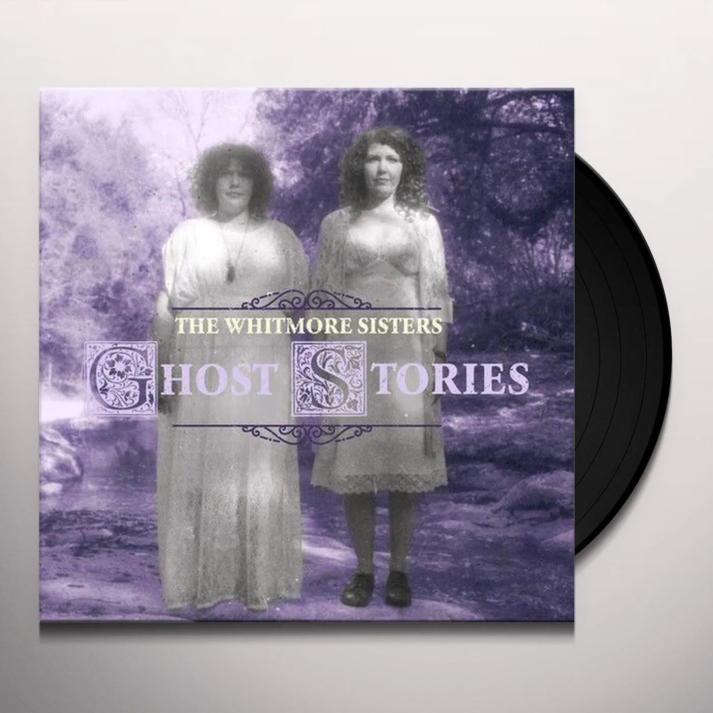 The Whitmore Sisters GHOST STORIES (WHITE & PURPLE SWIRL) Vinyl Record