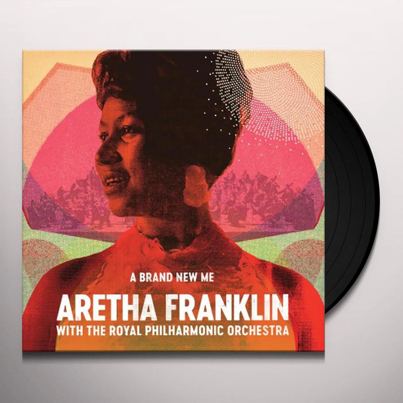 BRAND NEW ME: ARETHA FRANKLIN WITH ROYAL PHIL ORCH Vinyl Record