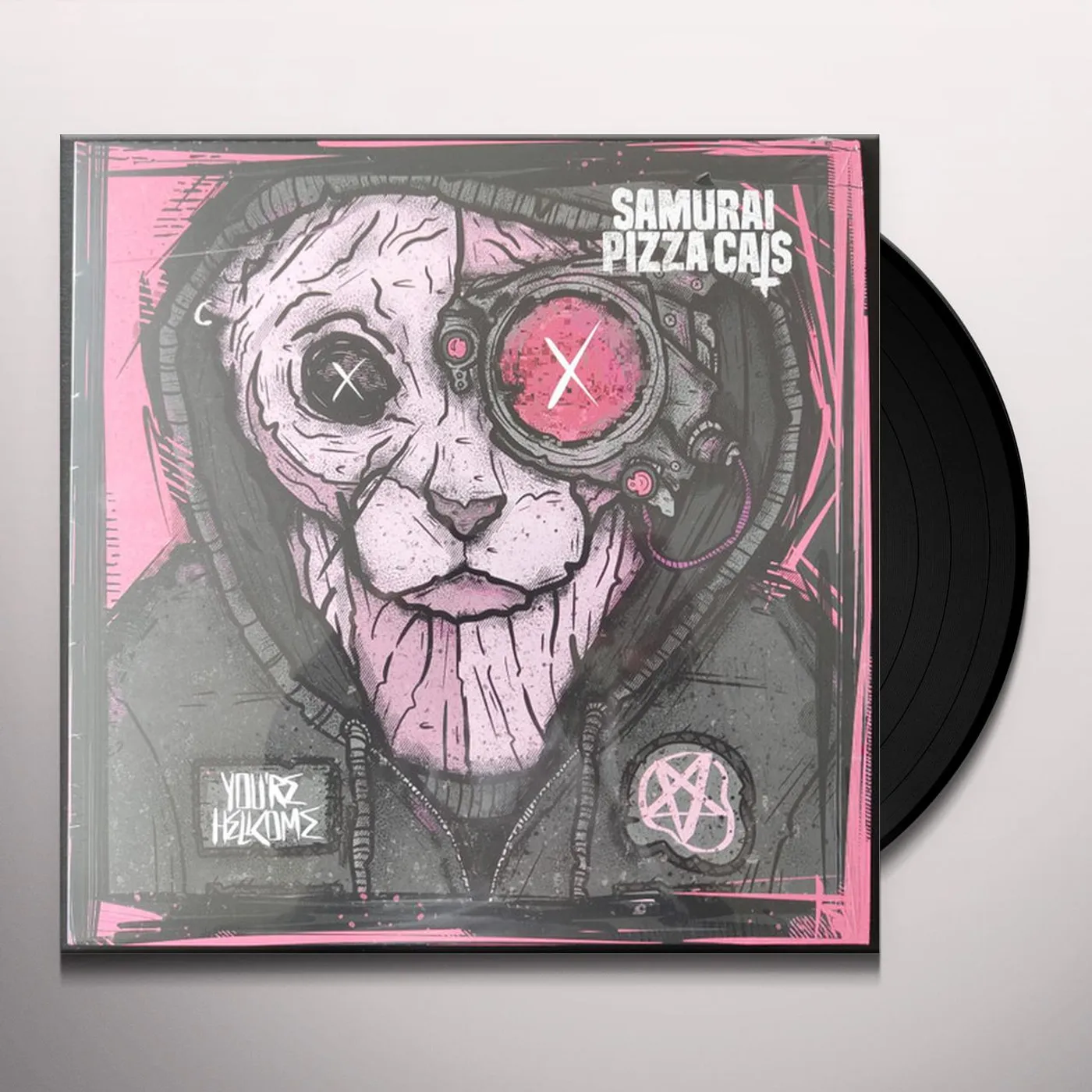 Samurai Pizza Cats YOU'RE HELLCOME (COLOURED VINYL) Vinyl Record