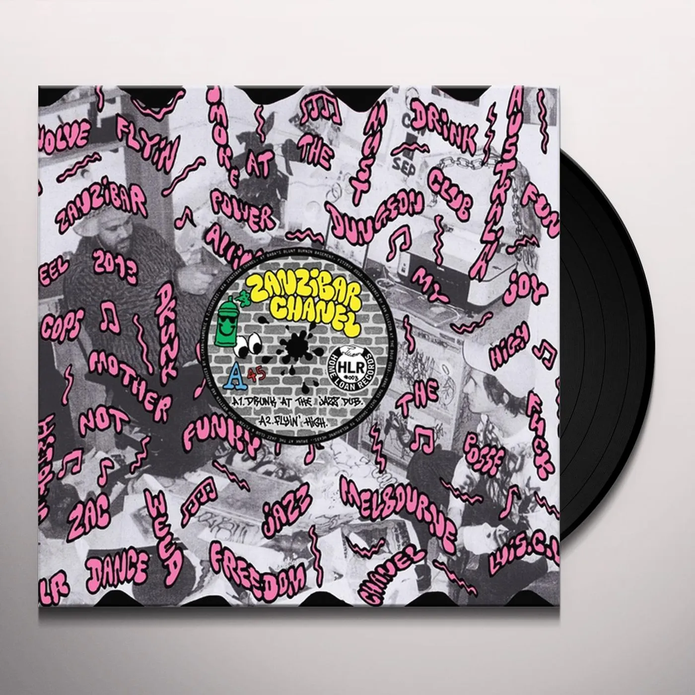 Zanzibar Chanel DRUNK AT THE JAZZ CLUB Vinyl Record - UK Release