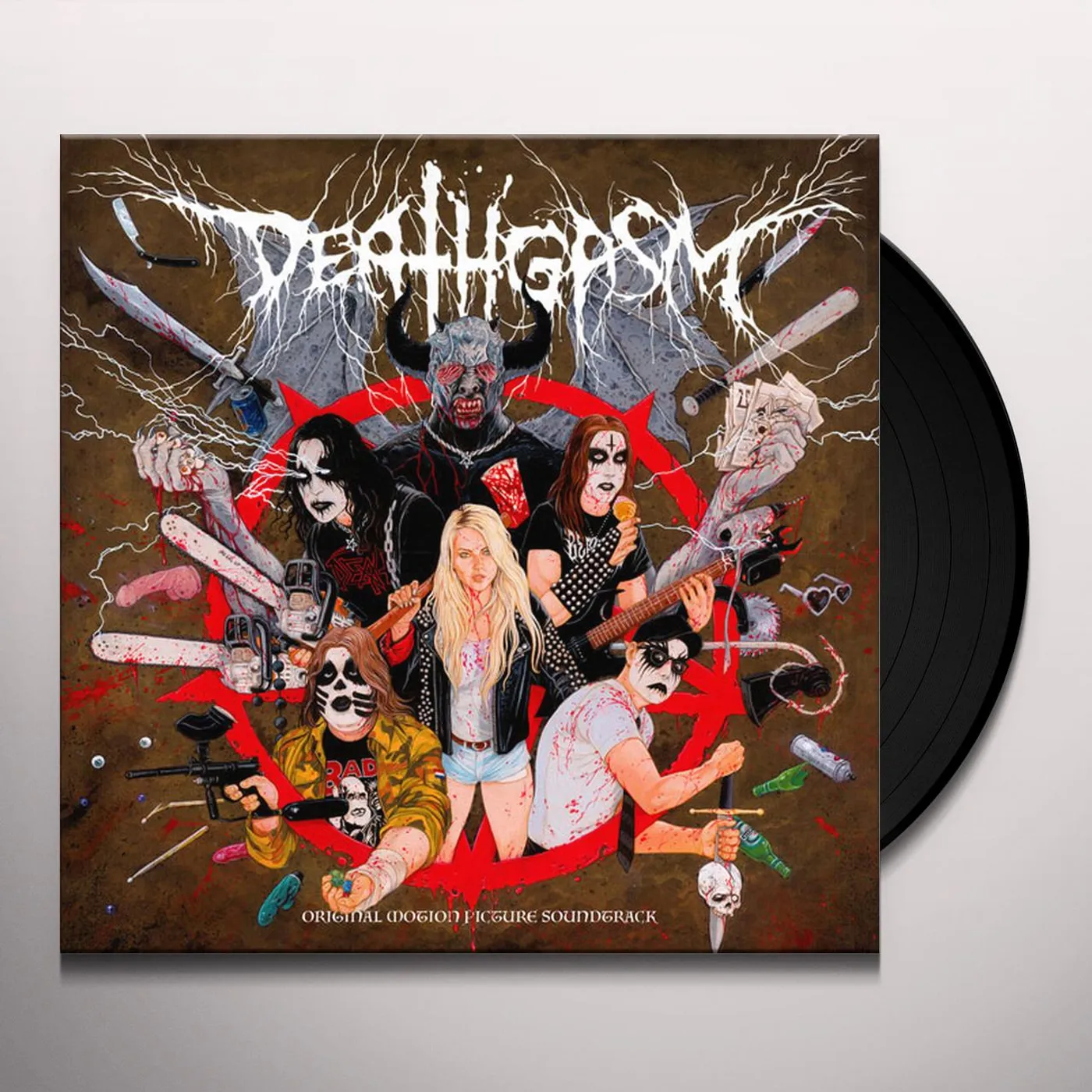 Giona Ostinelli DEATHGASM / Original Soundtrack Vinyl Record