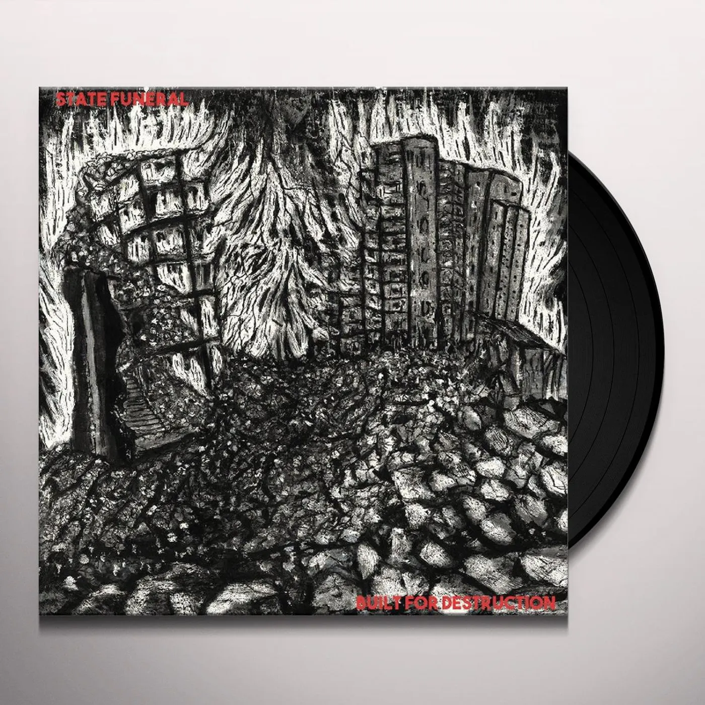 State Funeral Built For Destruction Vinyl Record