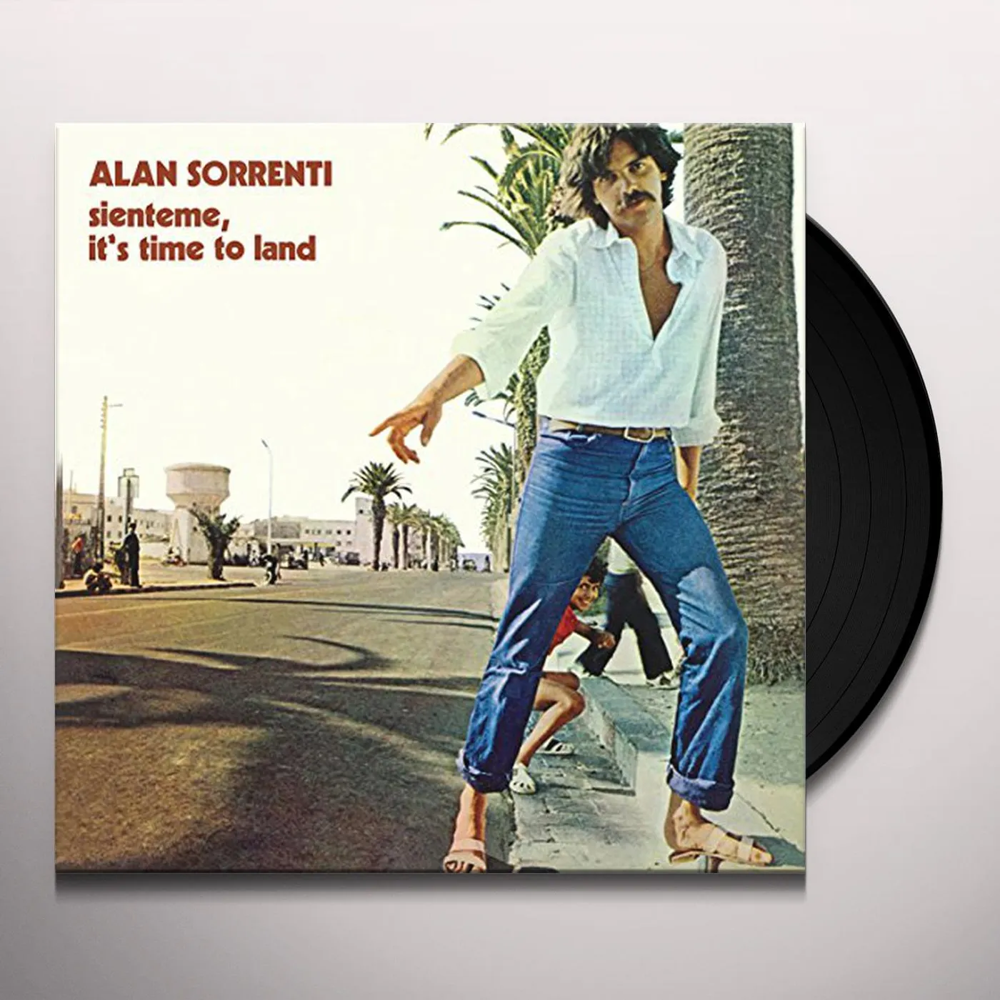 Alan Sorrenti SIENTEME IT'S TIME TO LAND Vinyl Record