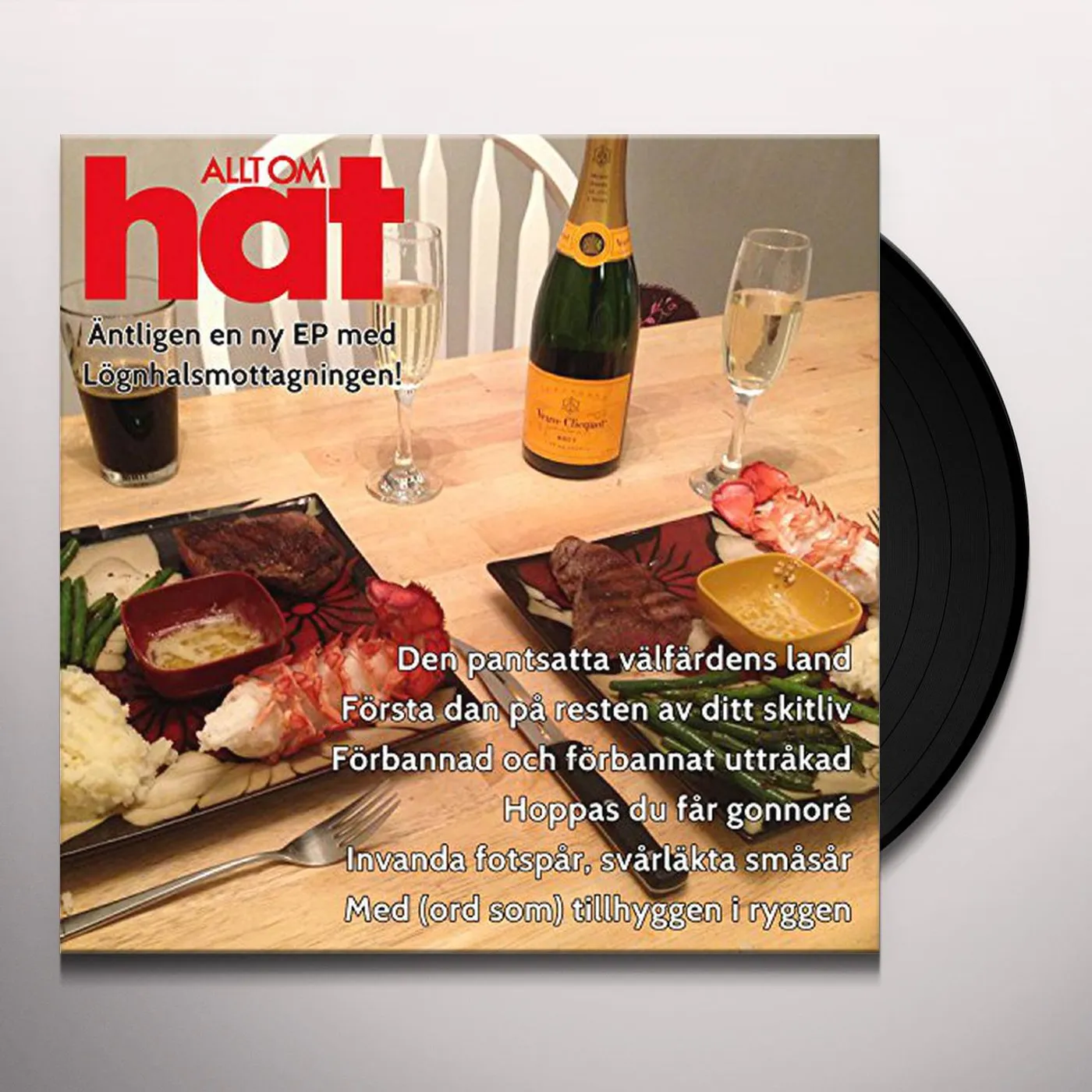 ANTLIGEN EN NY EP MED Lögnhalsmottagningen! Vinyl Record