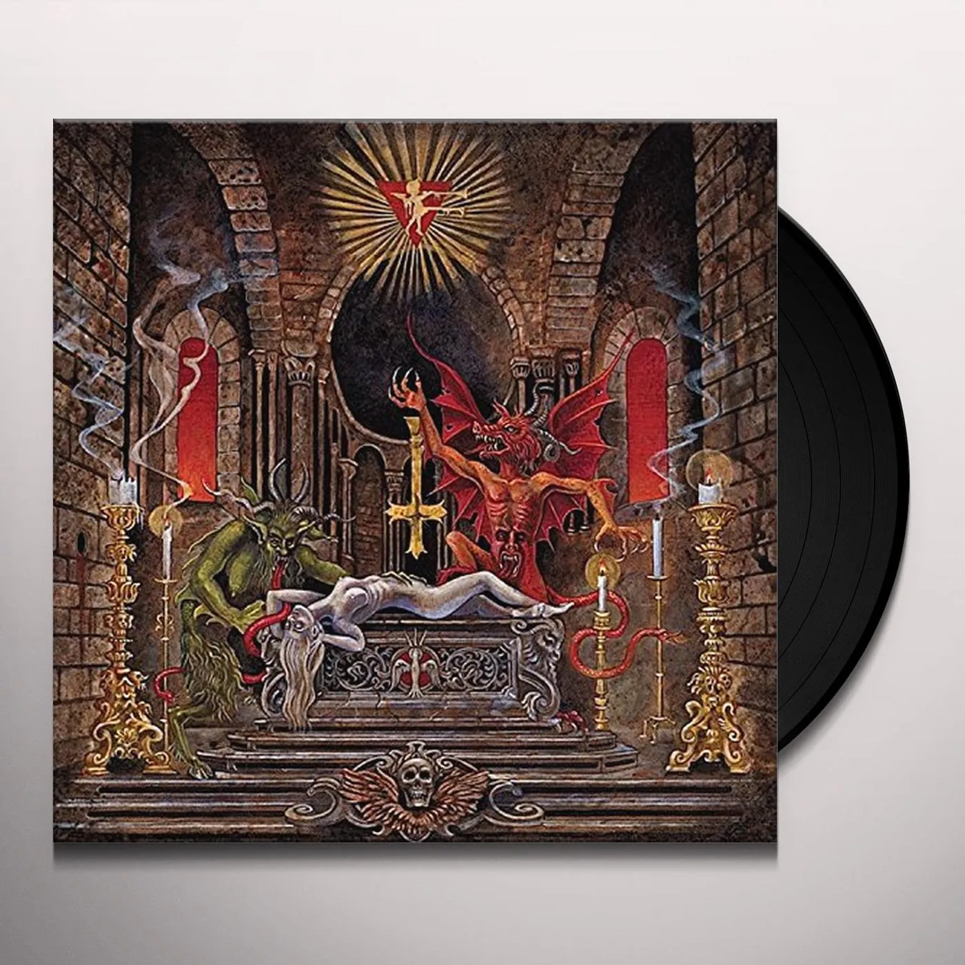 Profanatica Thy Kingdom Cum Vinyl Record