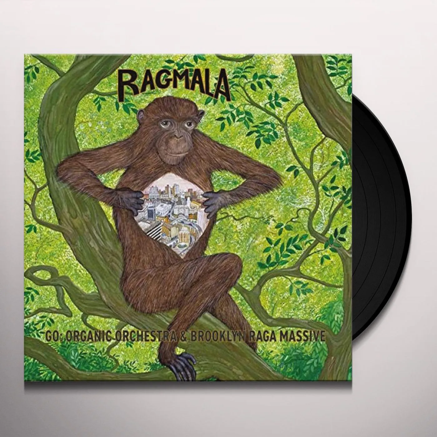 Go Organic Orchestra & Brooklyn Raga Massive RAGMALA: GARLAND OF RAGAS Vinyl Record