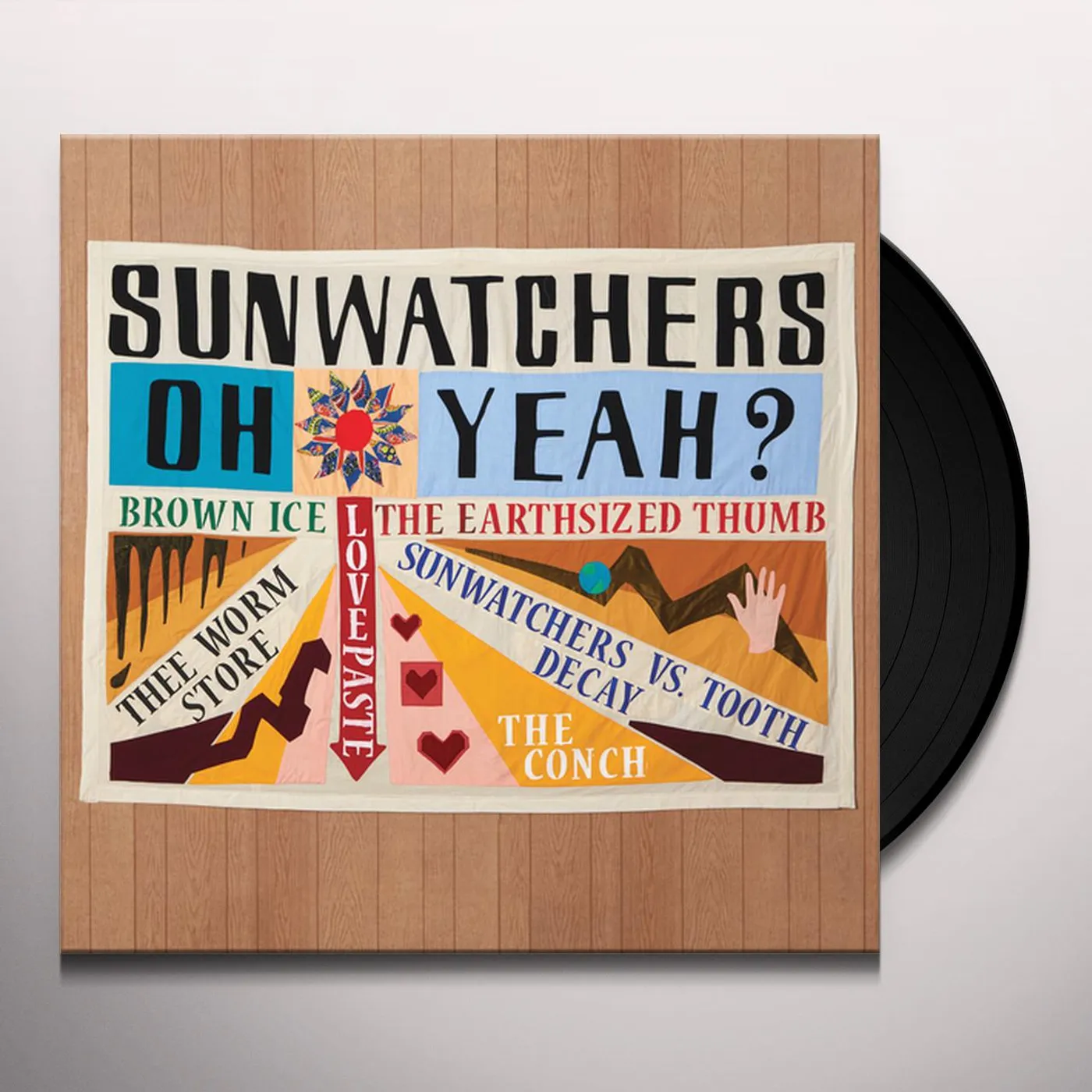Sunwatchers OH YEAH? (COLOR VINYL) Vinyl Record