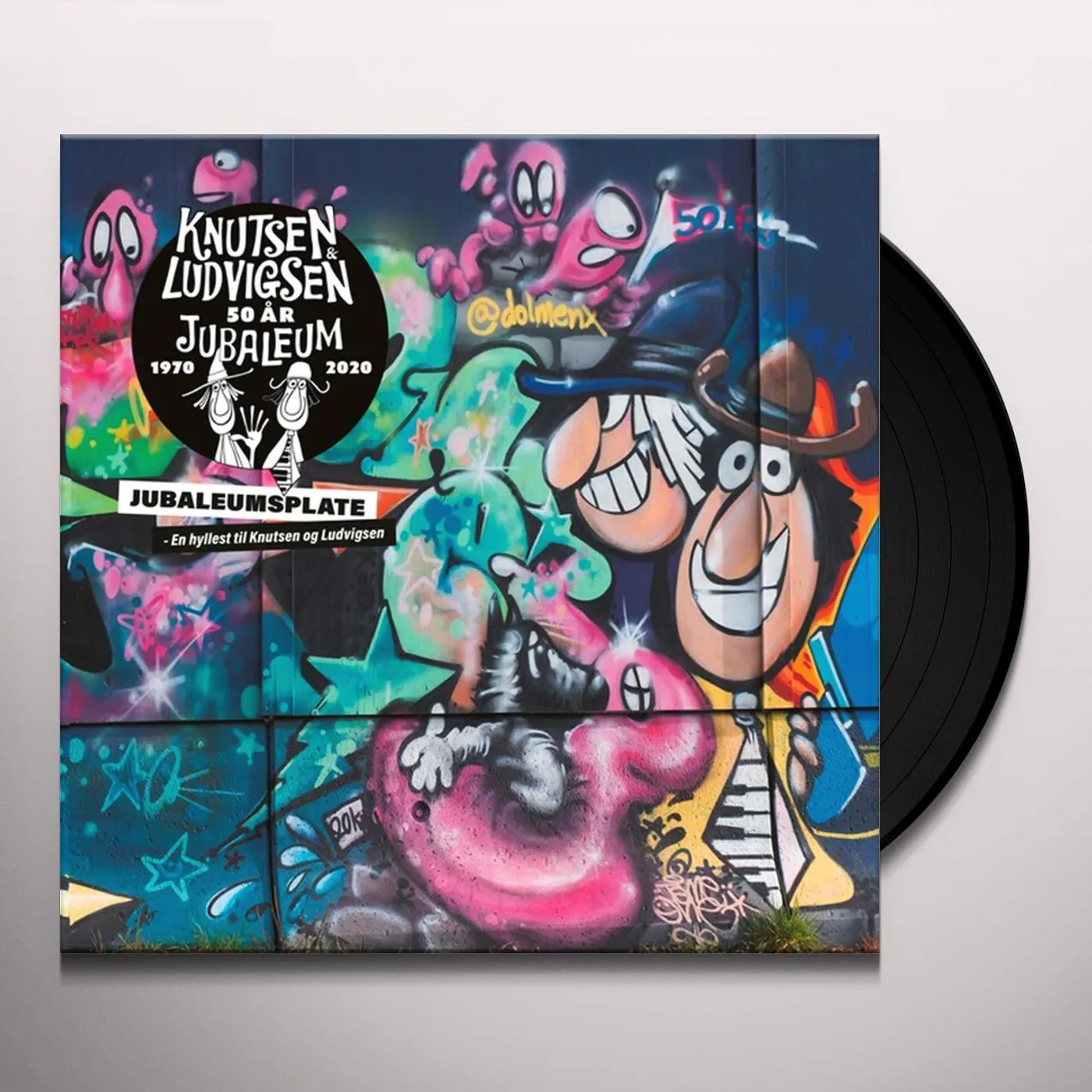Knutsen & Ludvigsen JUBALEUMSPLATE-EN HYLLEST TIL K&L Vinyl Record