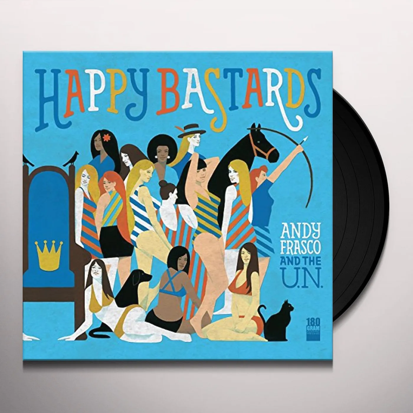 Andy Frasco & The U.N.  Happy Bastards Vinyl Record