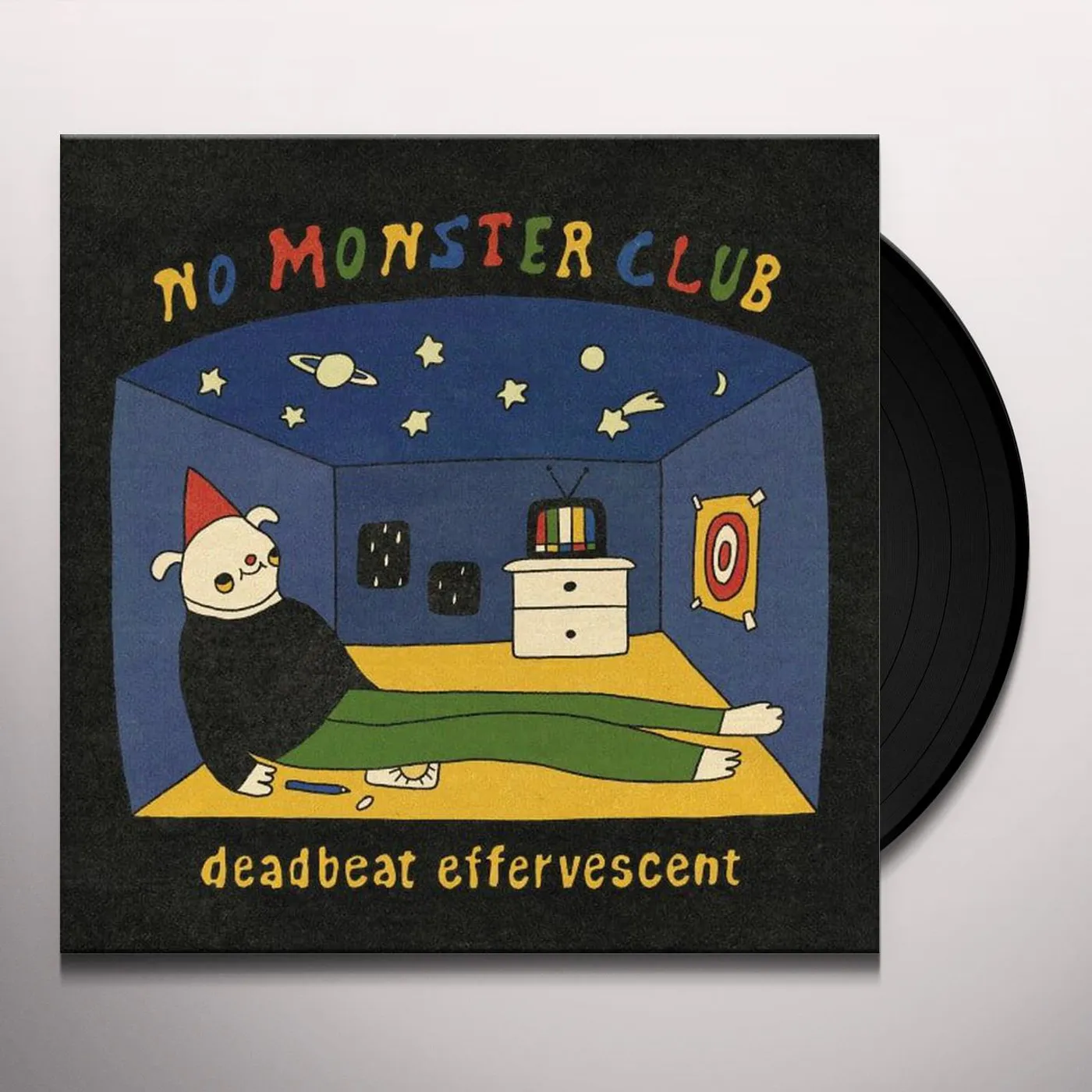 No Monster Club Deadbeat Effervescent Vinyl Record