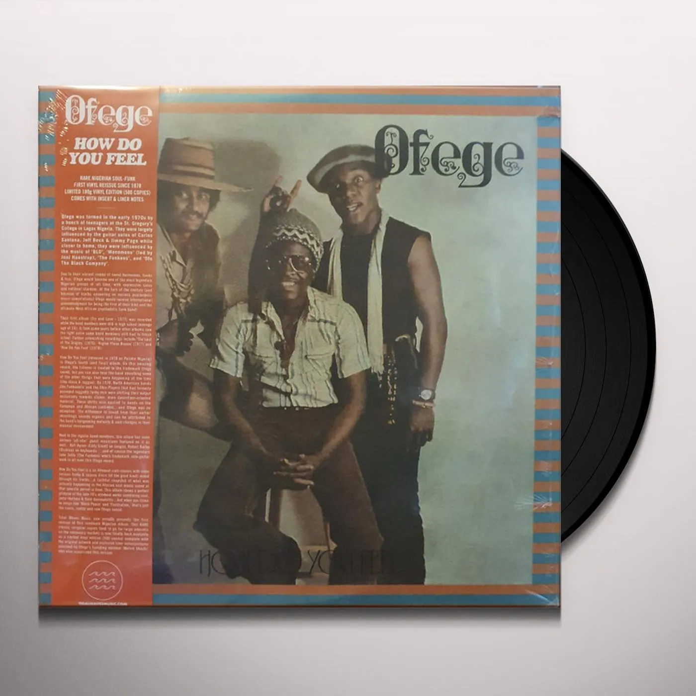 Ofege HOW DO YOU FEEL (OBI STRIP) Vinyl Record