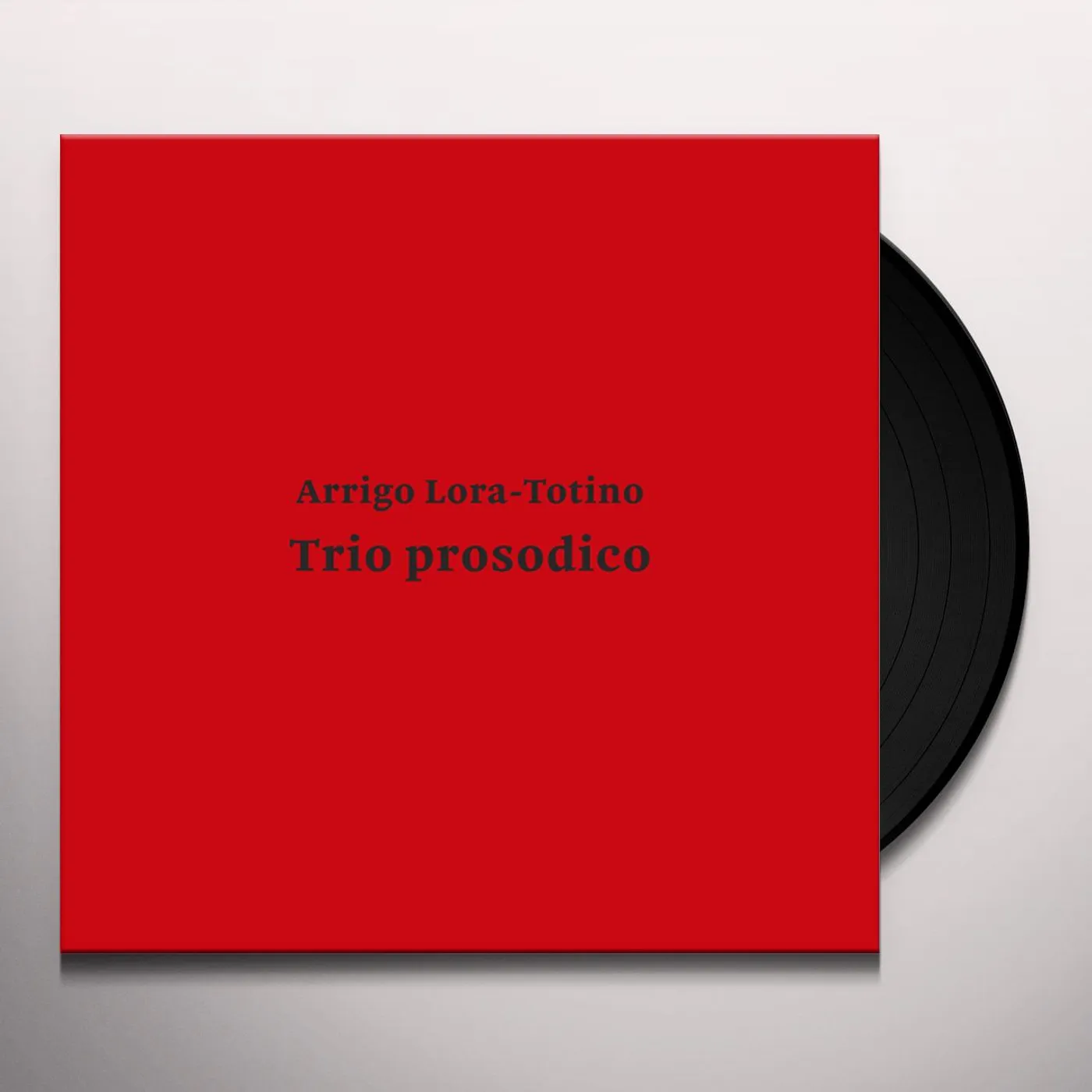 Arrigo Lora-Totino Trio Prosodico Vinyl Record