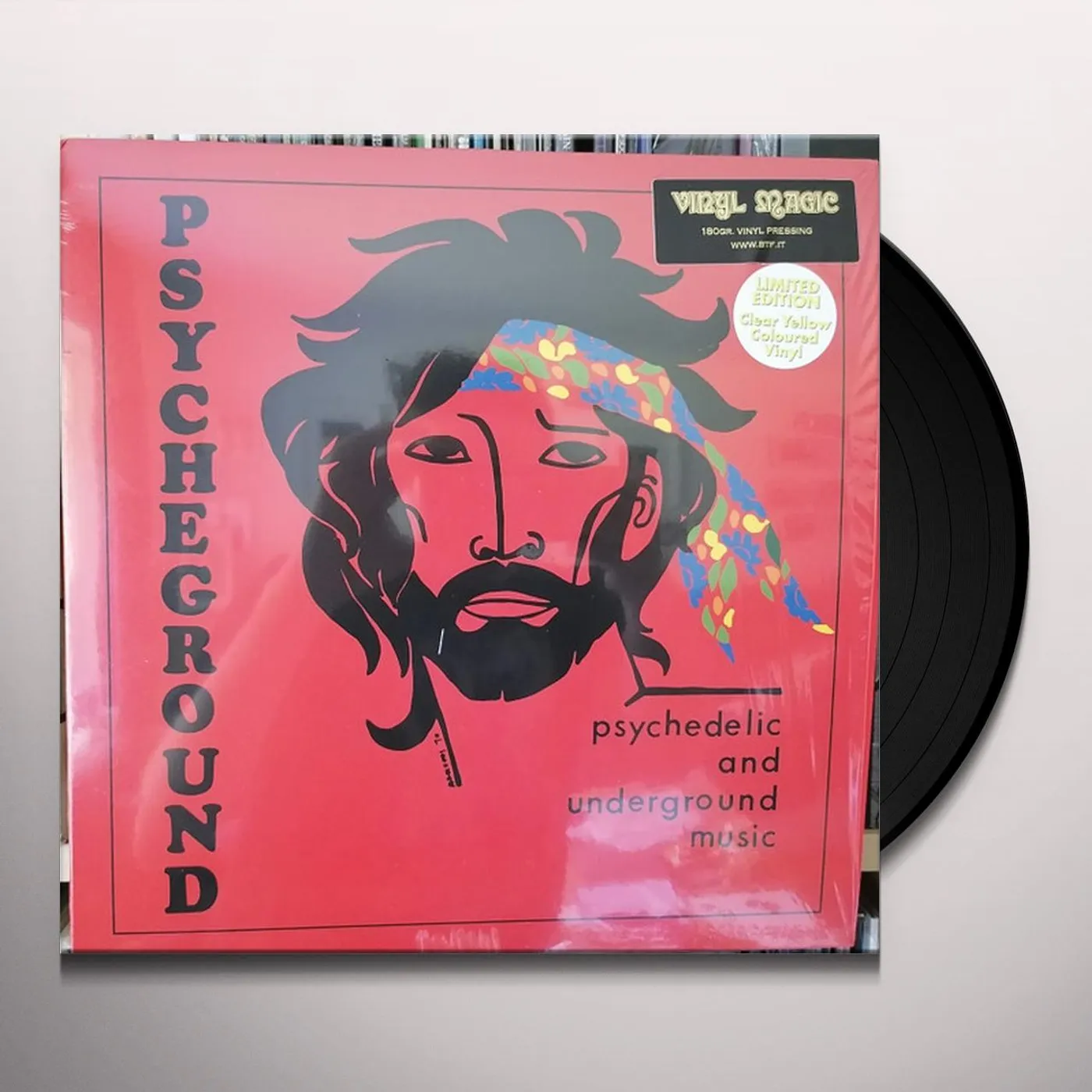 PSYCHEGROUND GROUP Psychedelic And Underground Music Vinyl Record