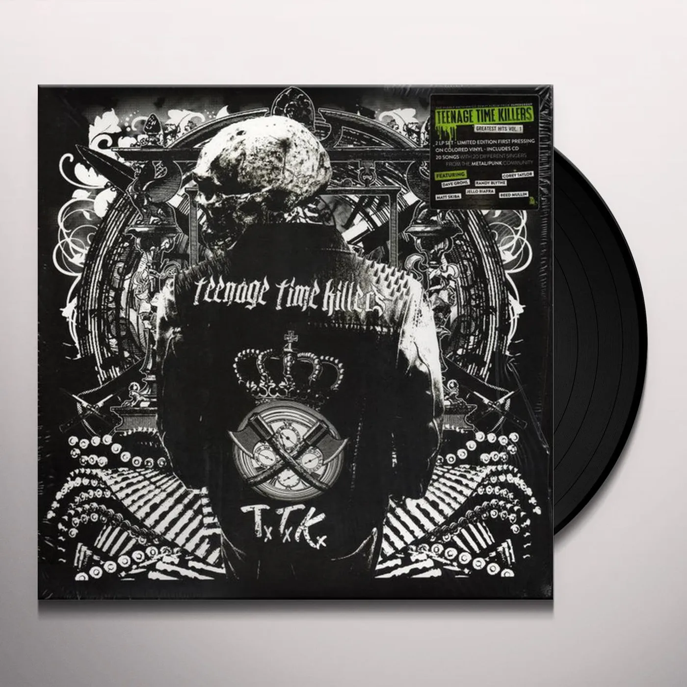 Teenage Time Killers GREATEST HITS 1 Vinyl Record