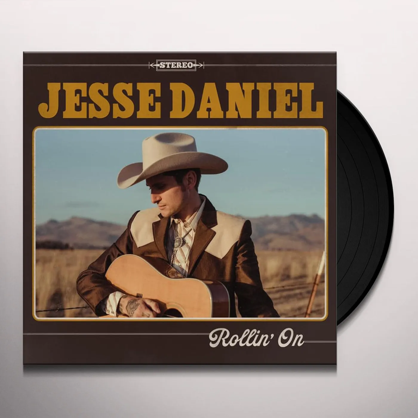 Jesse Daniel Rollin' On Vinyl Record
