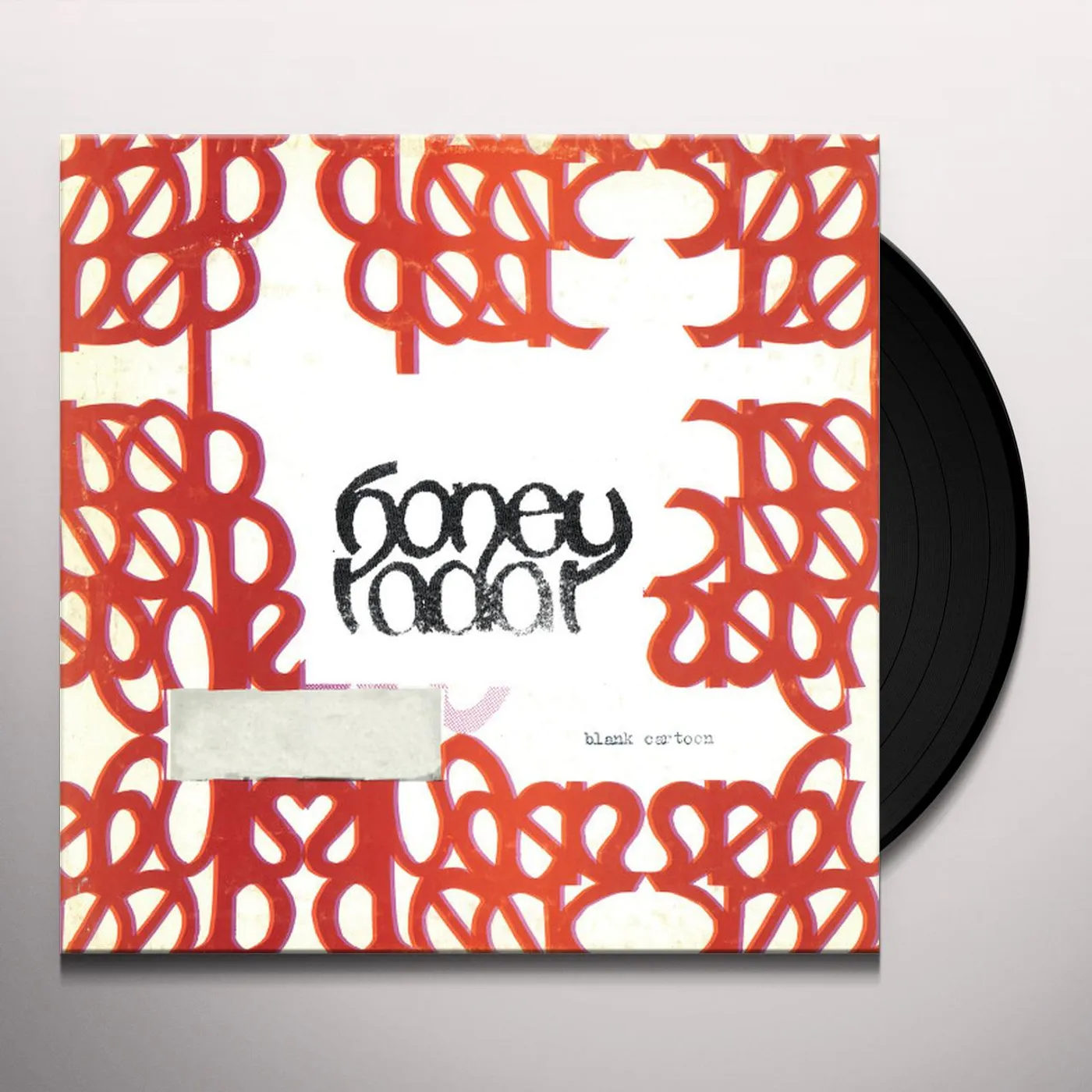 Honey Radar Blank Cartoon Vinyl Record