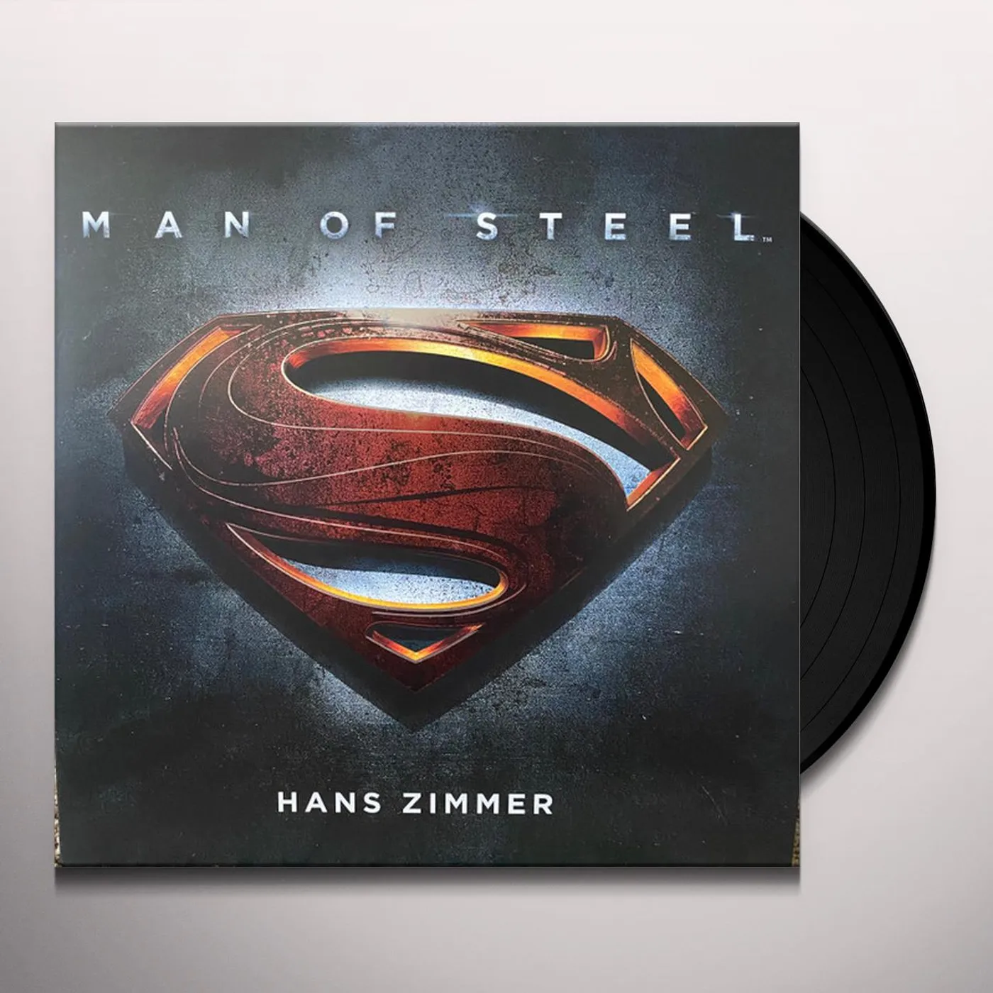 Various Artists  MAN OF STEEL (180G/2LP/SILVER & BLACK VINYL) Vinyl Record