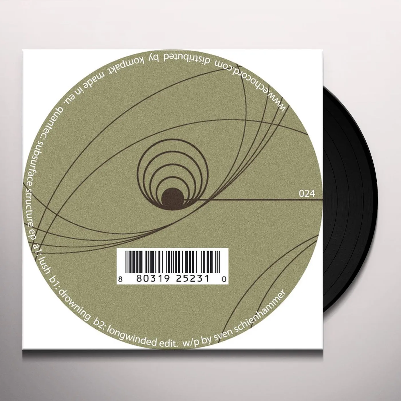 Quantec SUBSURFACE STRUCTURE Vinyl Record