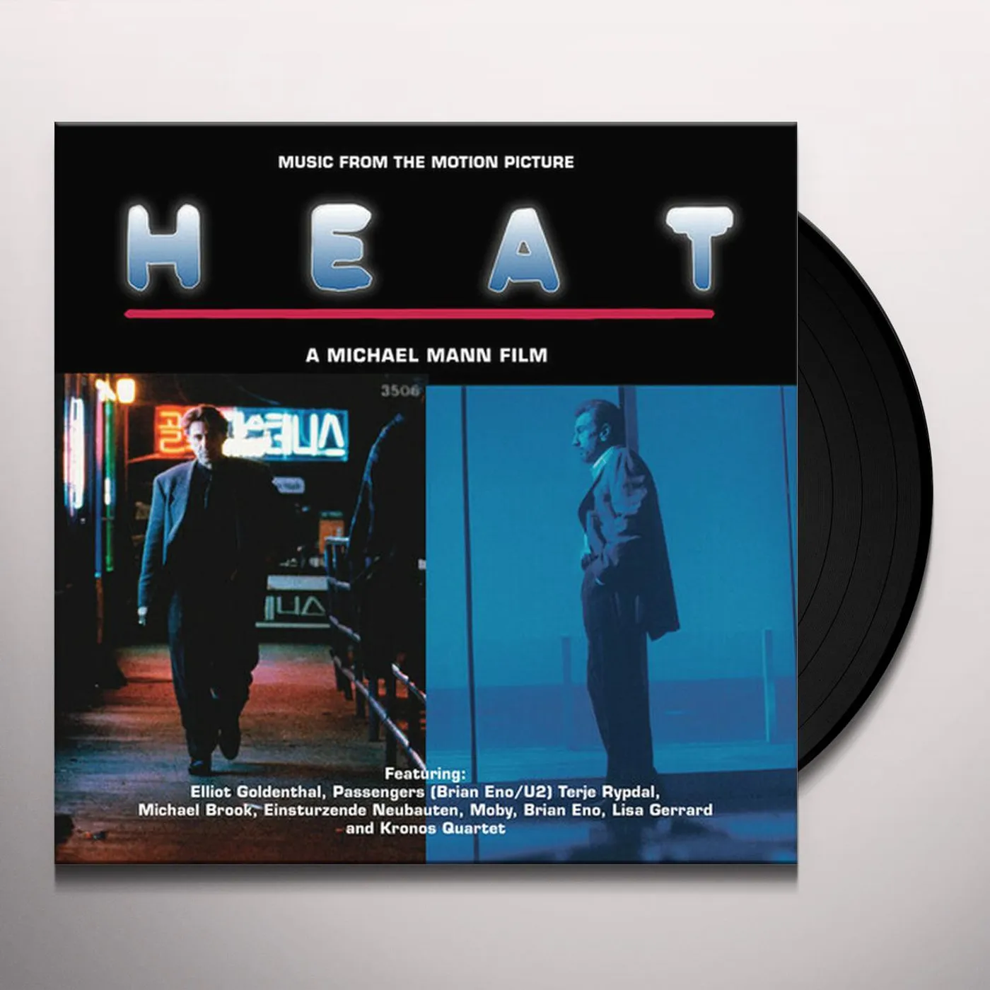 Various Artists  HEAT Original Soundtrack (2LP/TRANSPARENT COOL BLUE COLORED VINYL) Vinyl Record