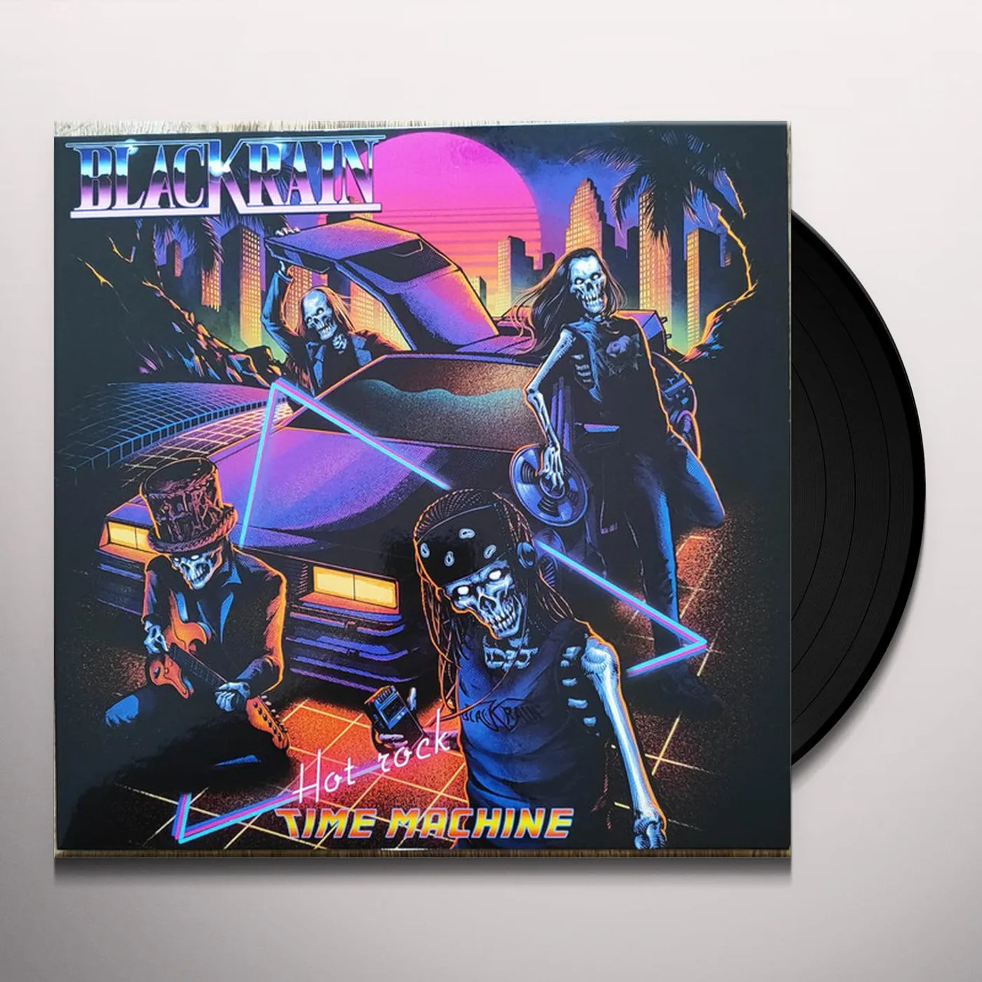 Blackrain HOT ROCK TIME MACHINE Vinyl Record