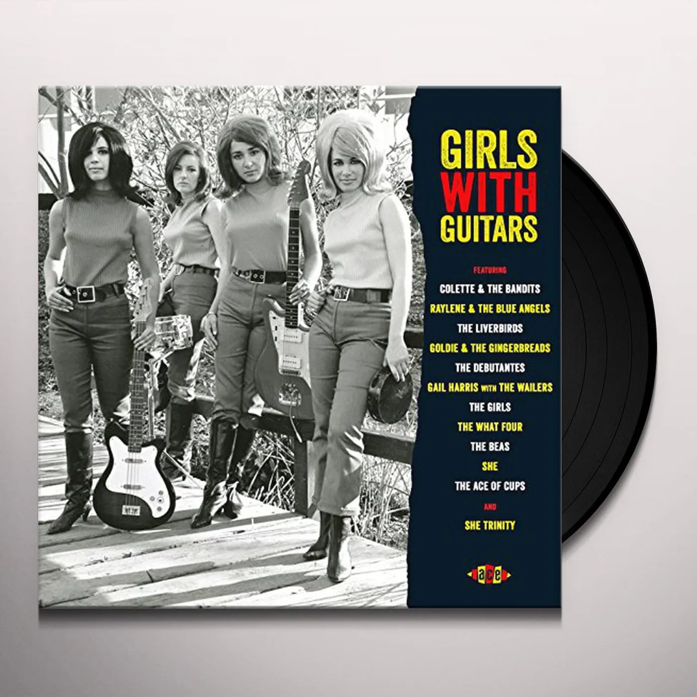 GIRLS WITH GUITARS / VARIOUS Vinyl Record