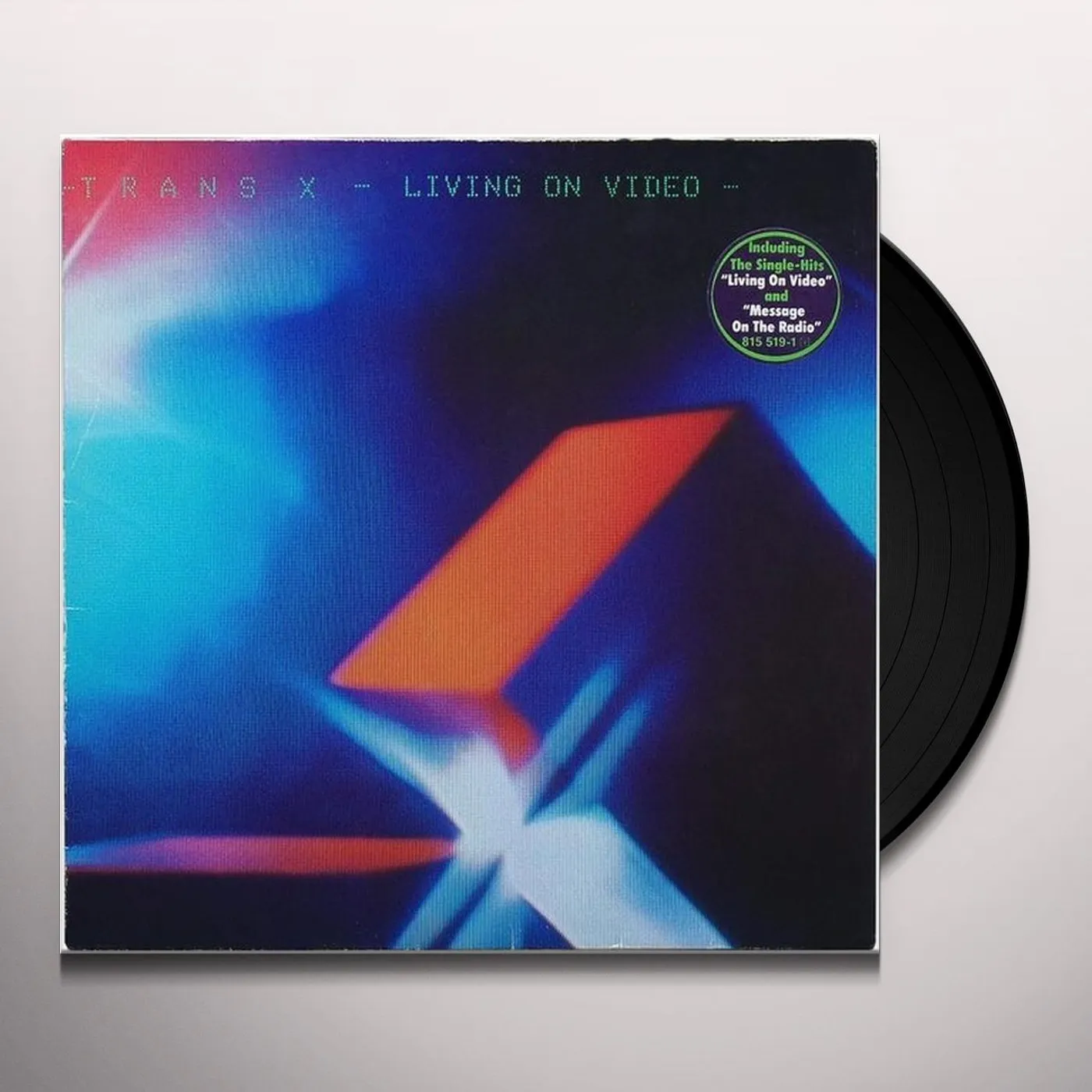 Trans-X Living On Video Vinyl Record